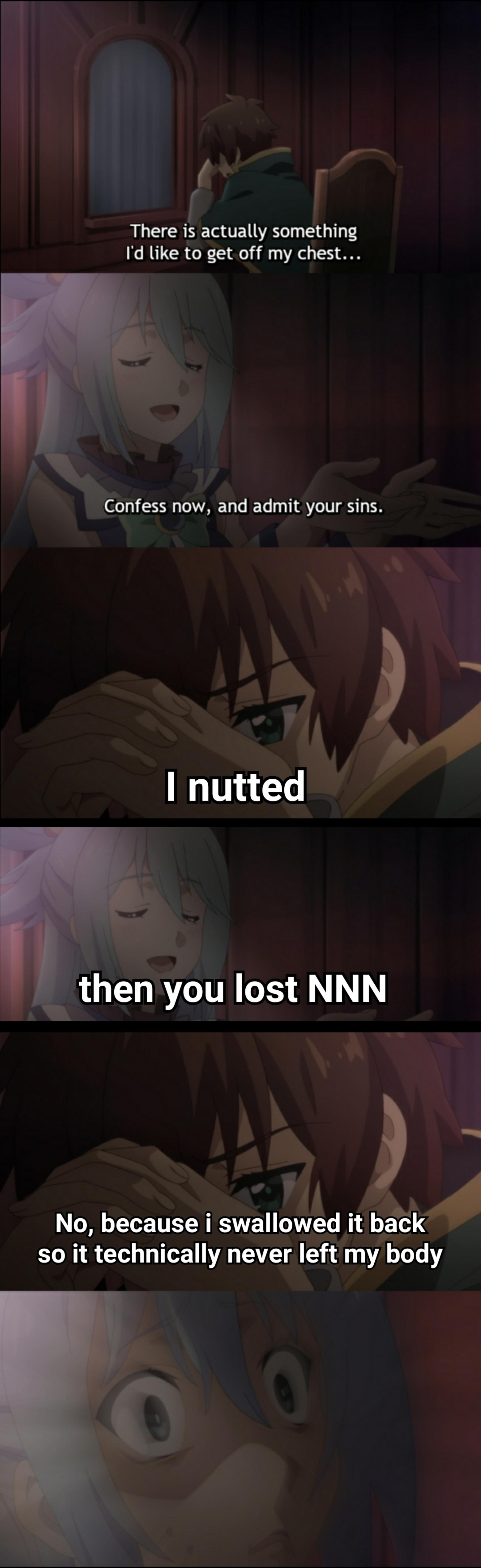 Daily konosuba confession meme 6 Animemes