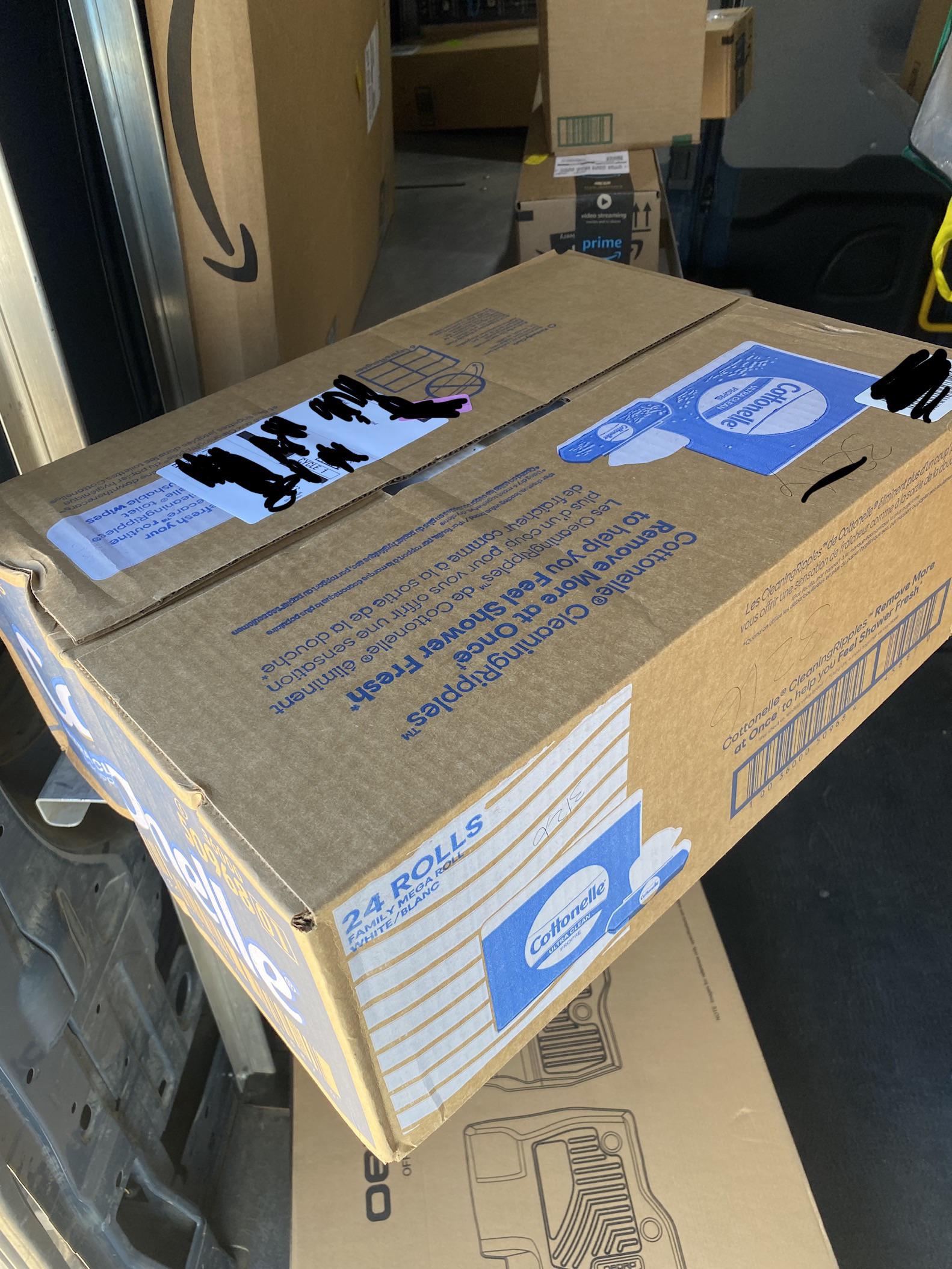 Gotta make sure they get their toilet paper delivered on christmas eve