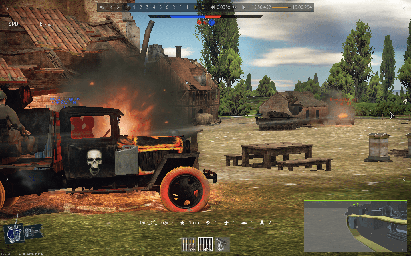 The hand of Stalin came down and protected my milktruck from the filthy