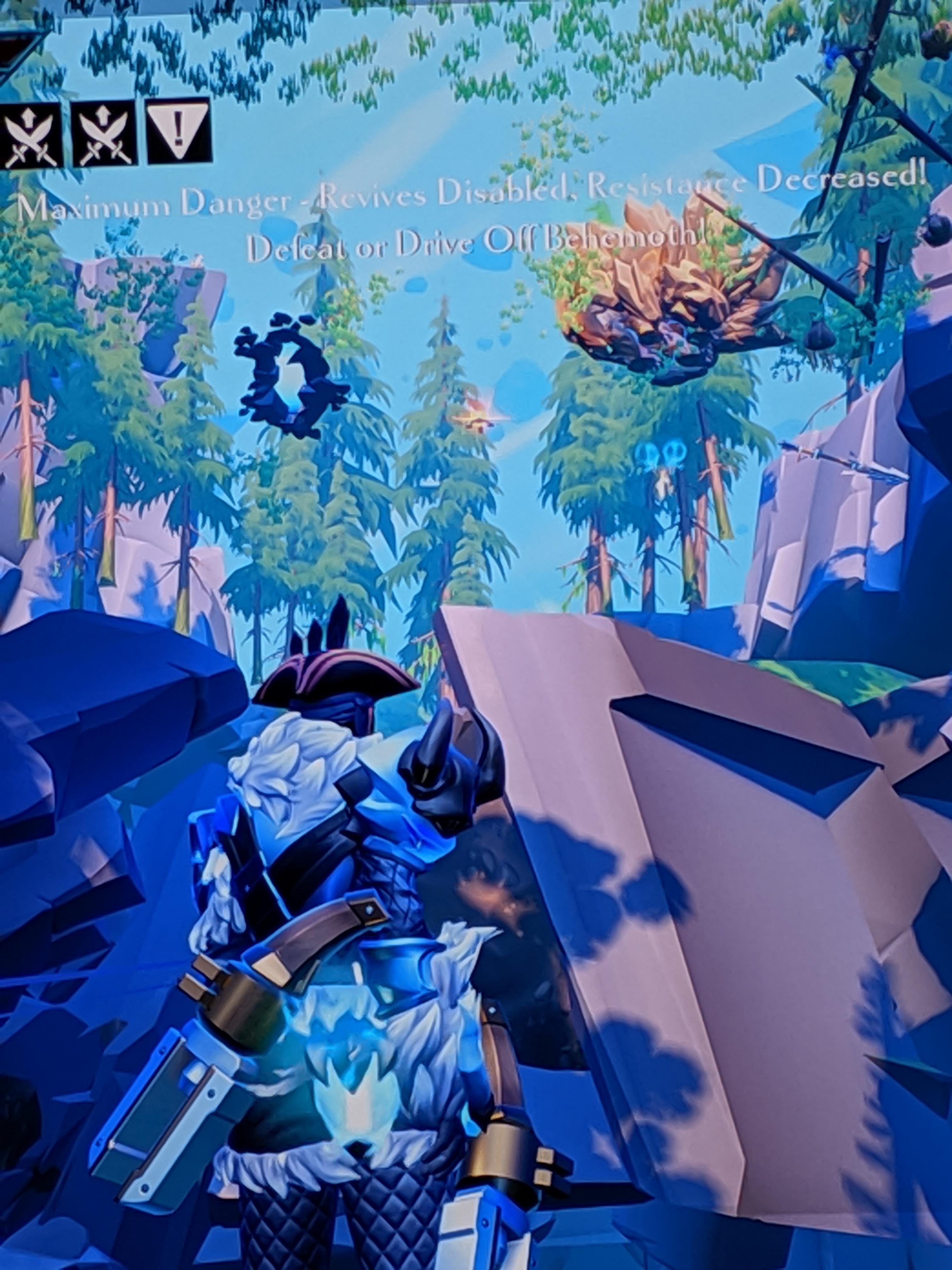 Sorry, guys. Just fell through the floor. My bad dauntless