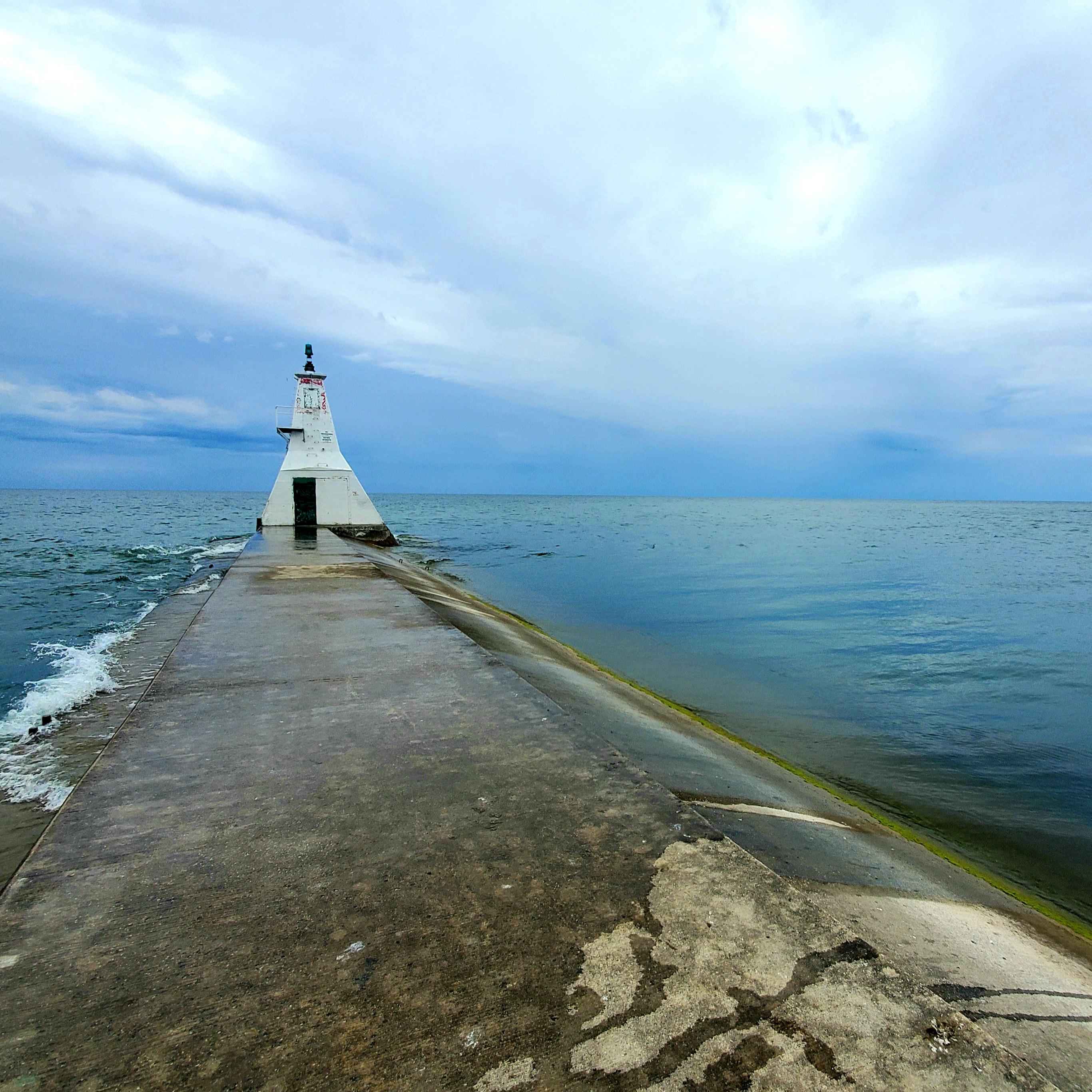 Erieau Lighthouse yesterday r/ontario