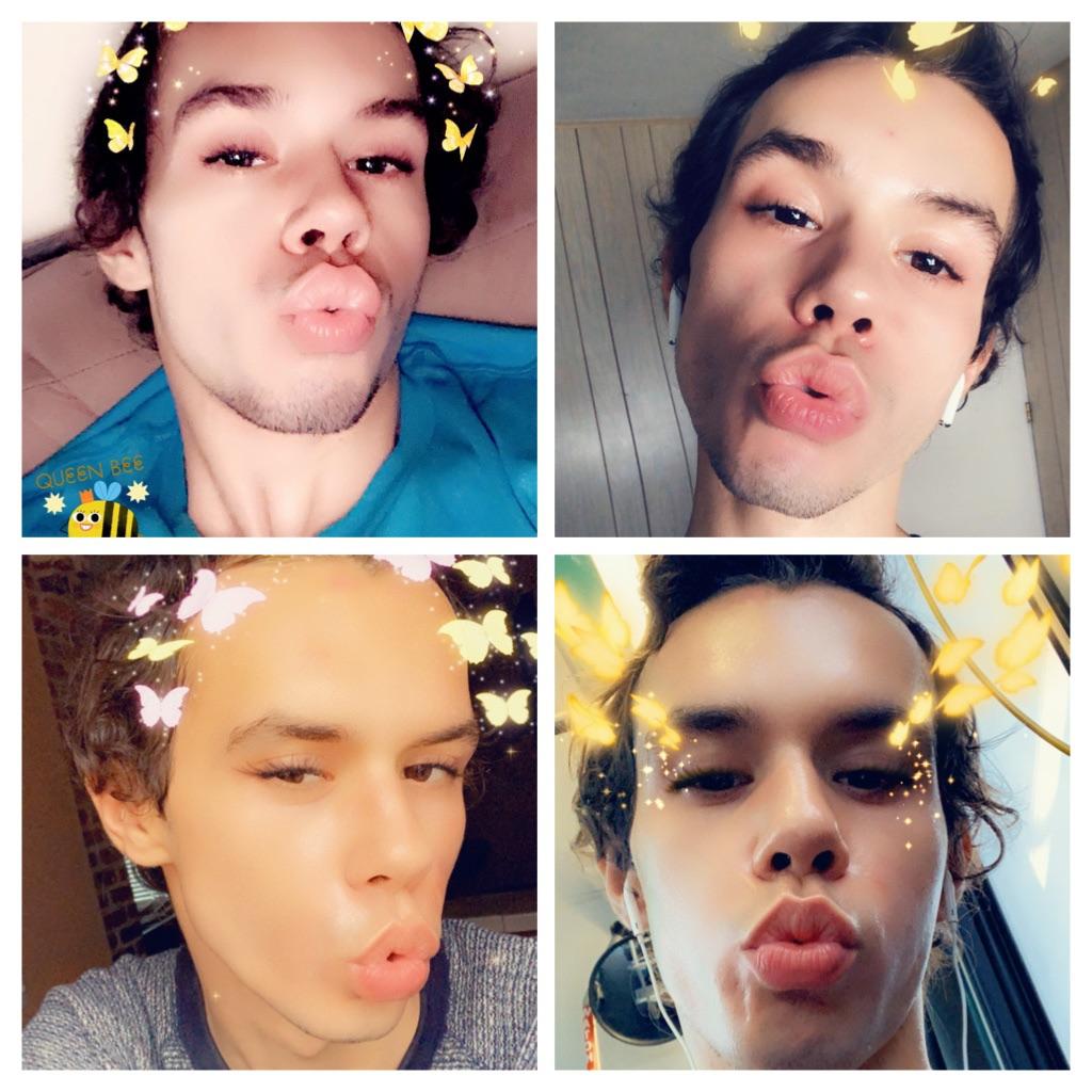 Anyone else notice a butterfly trend going on here with Snapchat