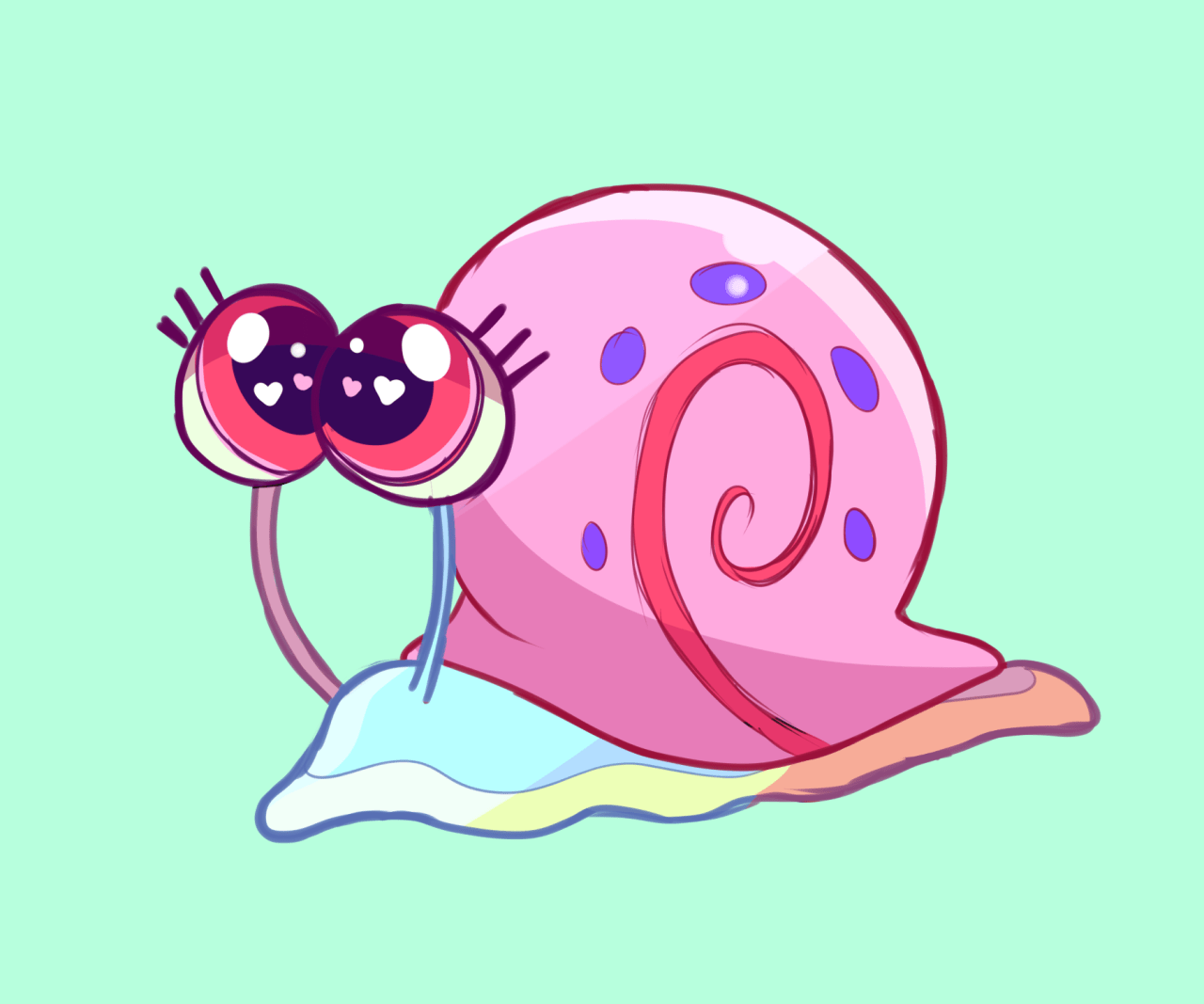 Cute Gary From Spongebob