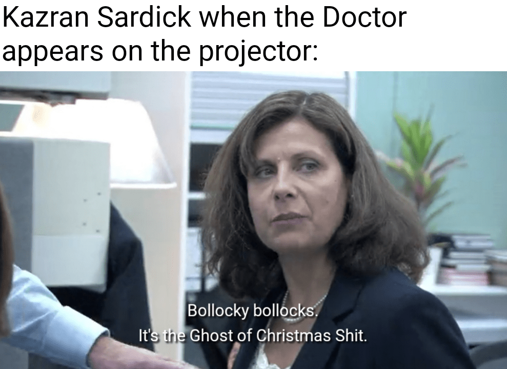 Is it too early for Christmas memes? r/DoctorWhumour