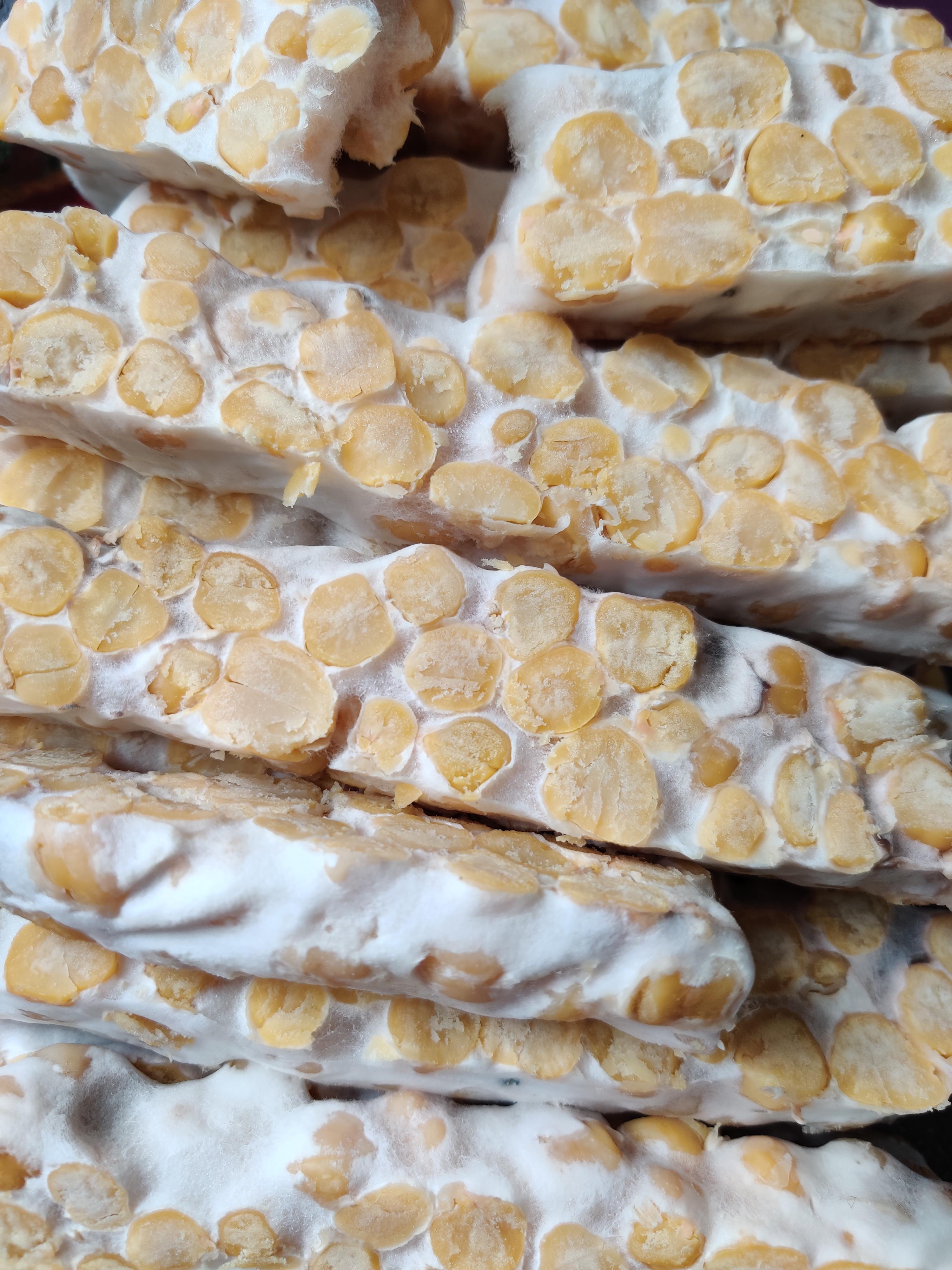 Made tempeh for the first time and it seems like something went wrong I