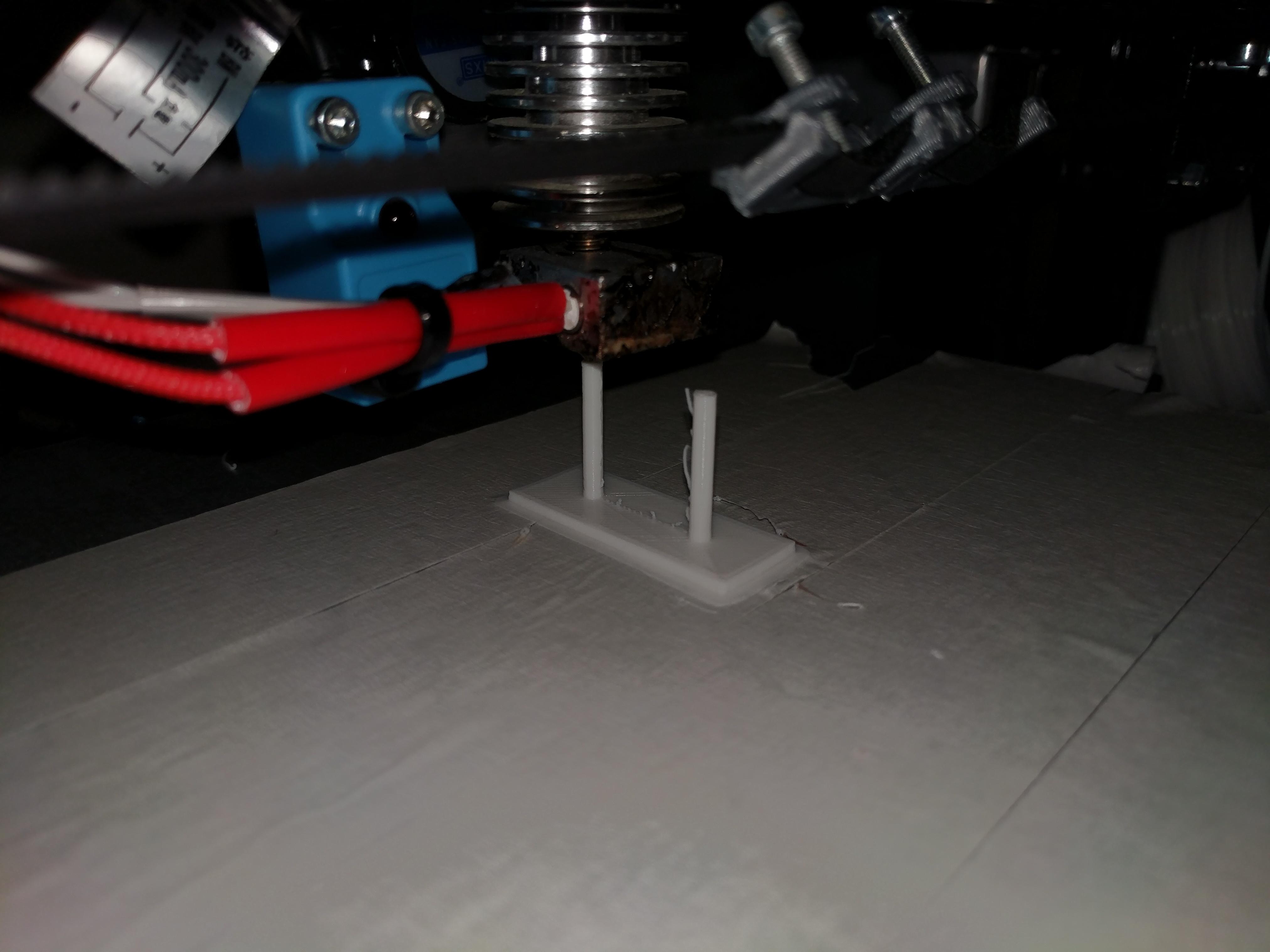 Im getting some mild stringing at 15 mm retraction distance and at 90mm