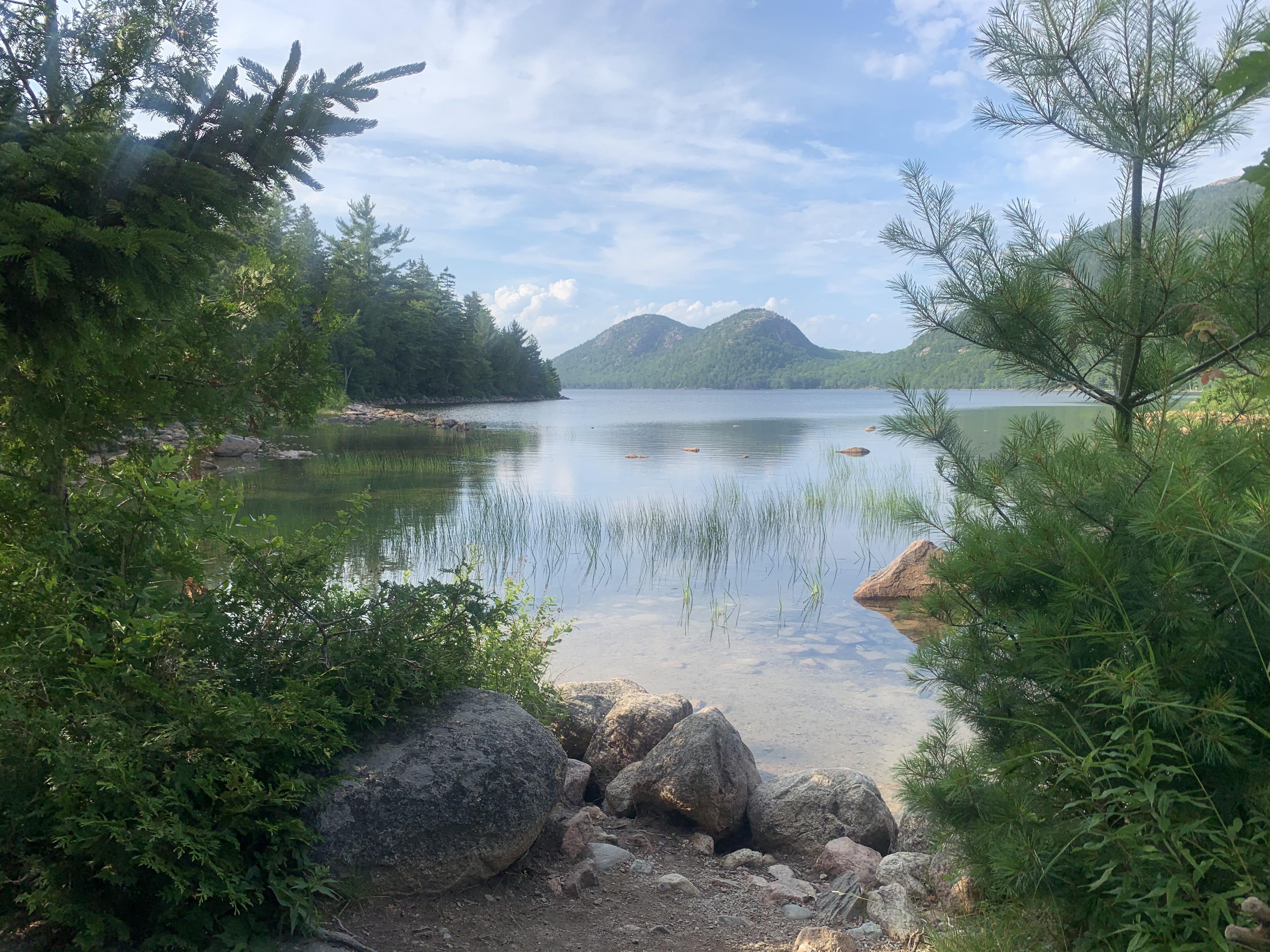 Jordan’s Pond at Bar Harbor, Maine [OC] 4032x3024 r/EarthPorn