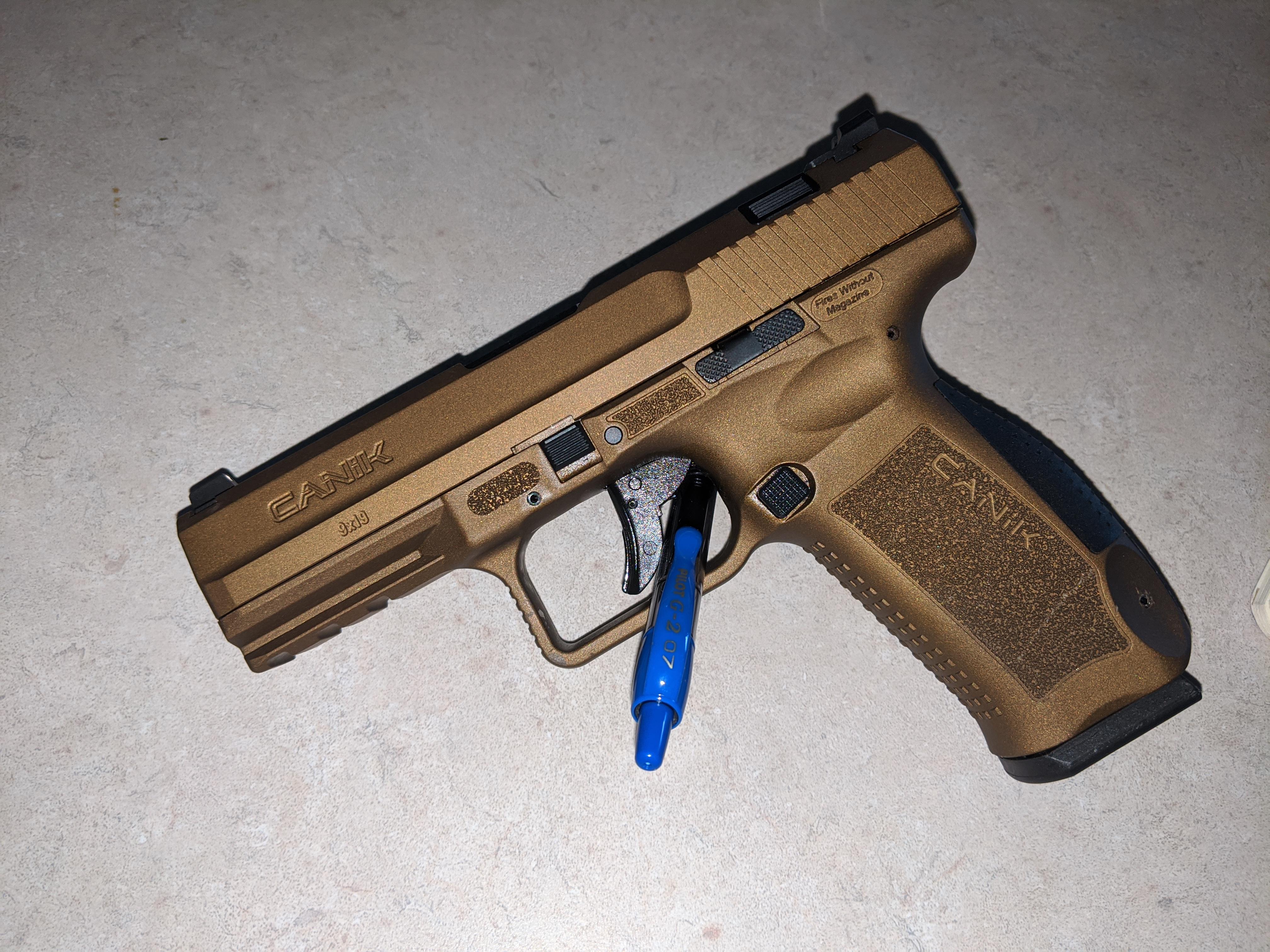My child's mother got me a tp9da for Father's day, I'm loving this gun, I would just like to