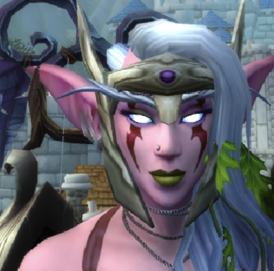 Night Elf narrow eyes, let us do it! r/wow