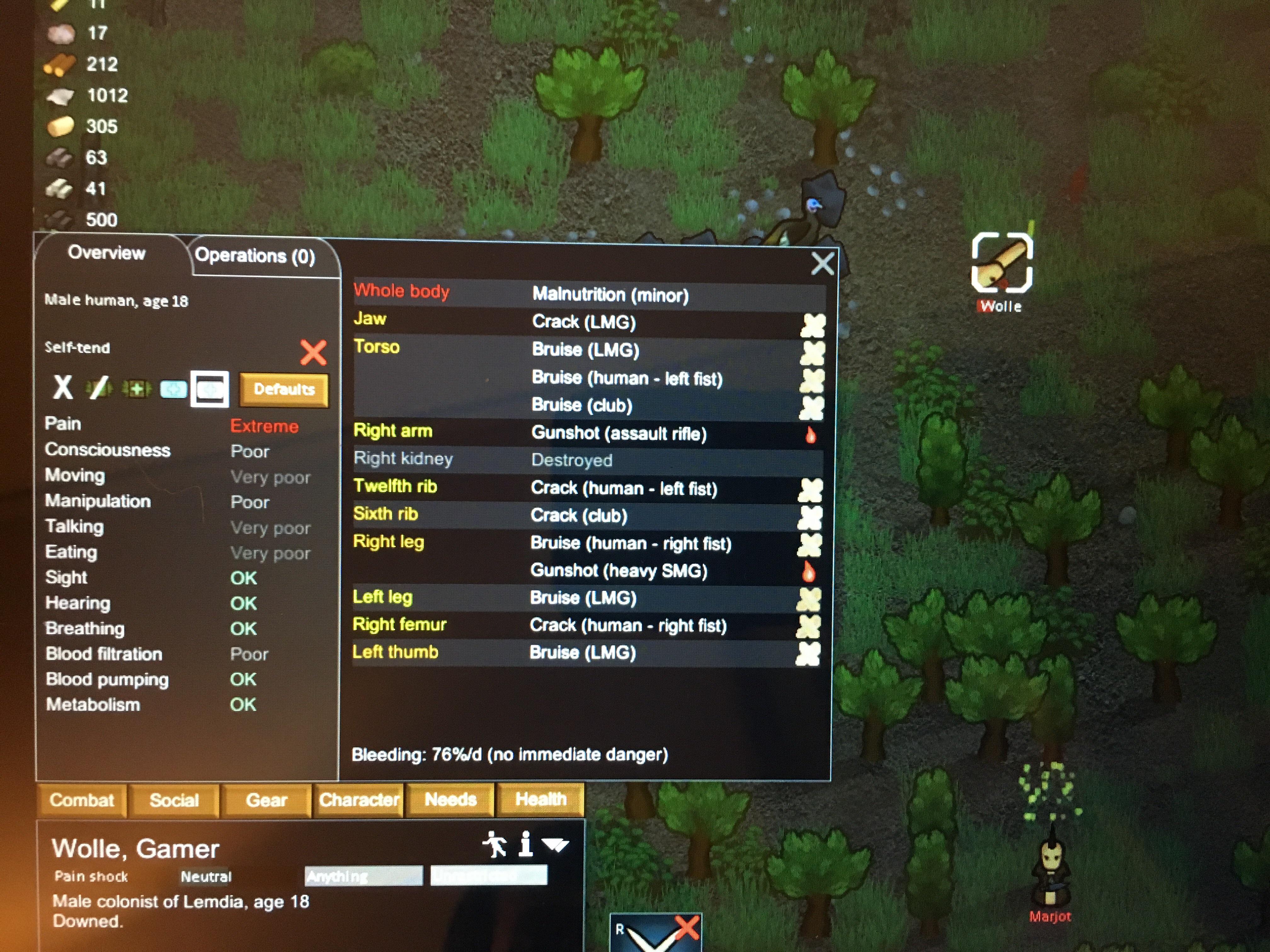 Person fleeing from pirates was in my colony as a prisoner and I released them. RimWorld