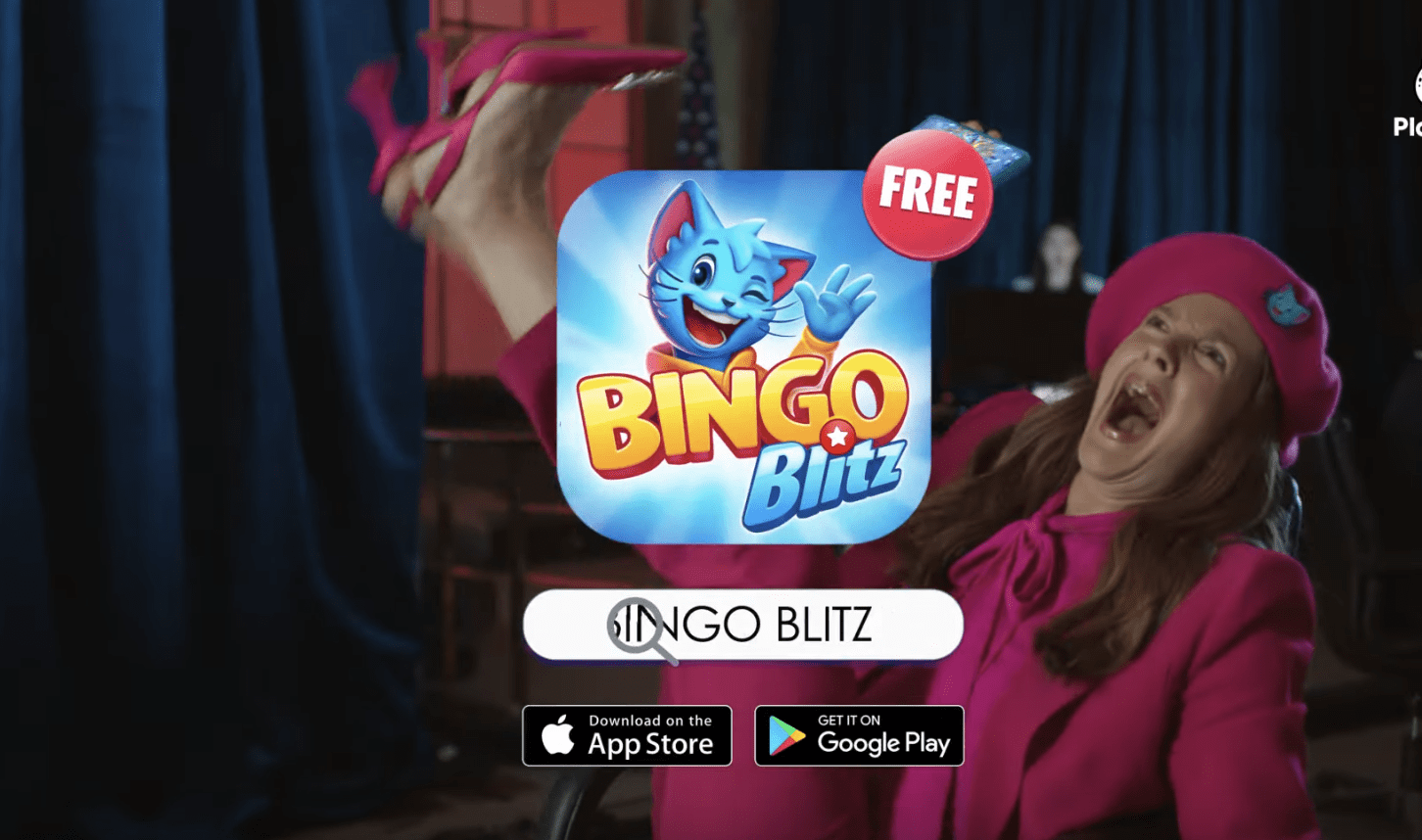 Drew Barrymore "BINGO" commercials...All are GROSS but this one is the