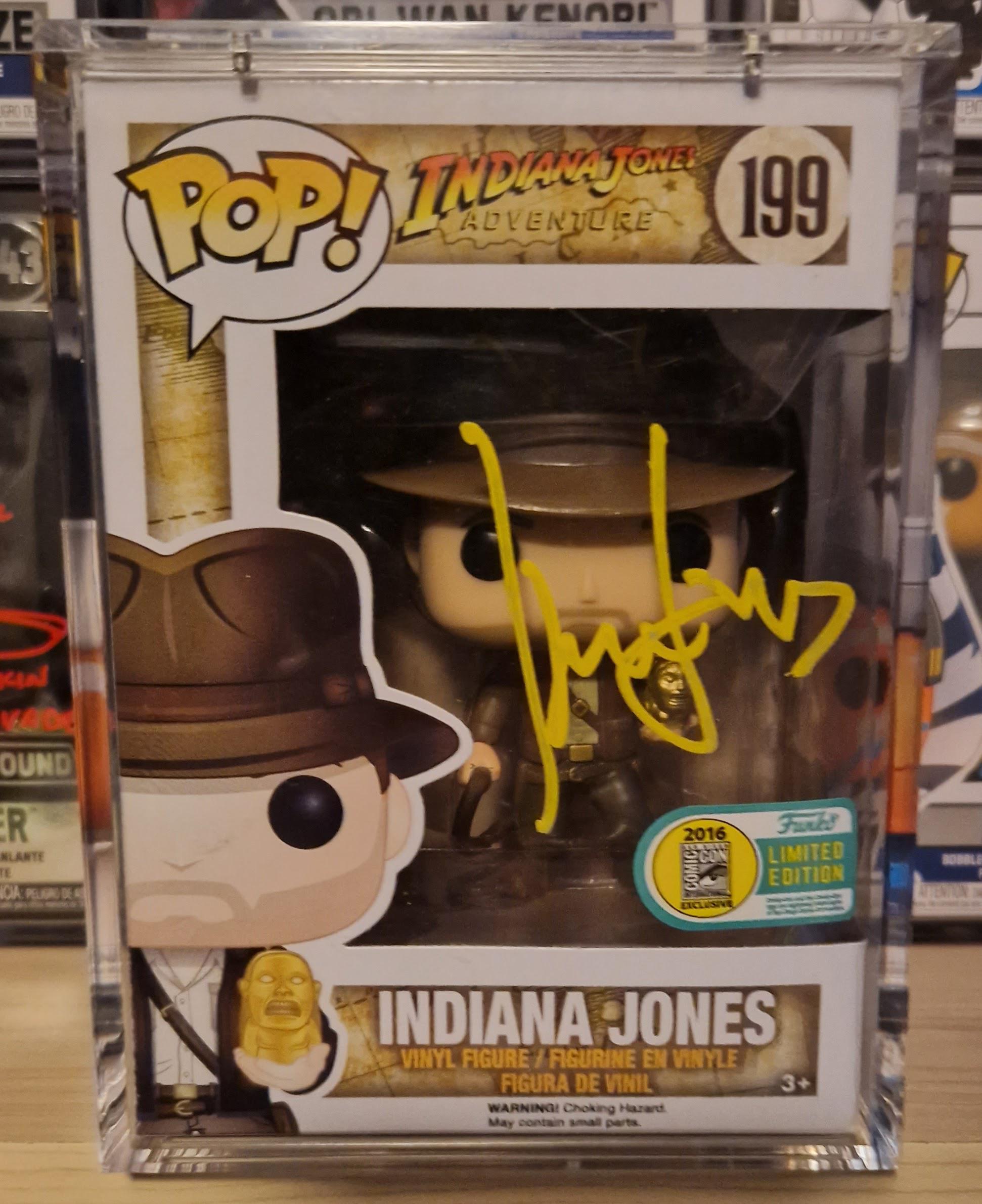 Yesterday I shared my Star Wars Celebration Autograph Haul. Today, I got my Harrison Ford signed