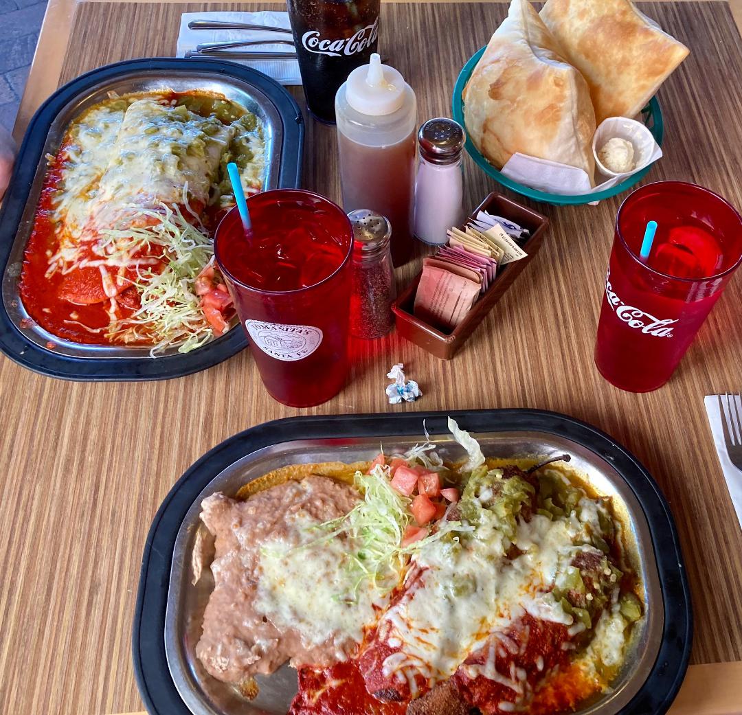 Christmas Burrito from Tomasita's SantaFe