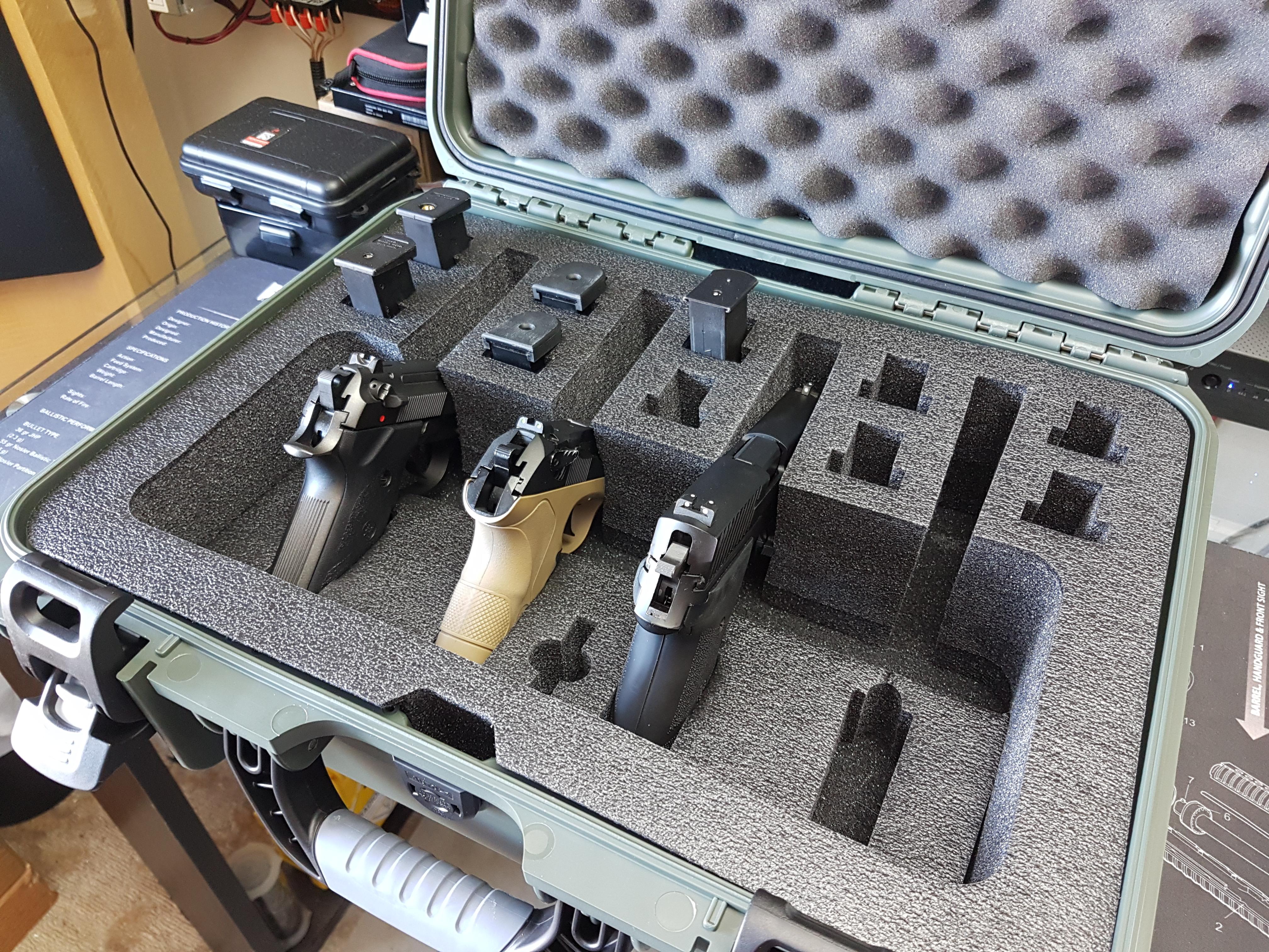 New Pistol Case (Nanuk 925 4Up) r/airsoft