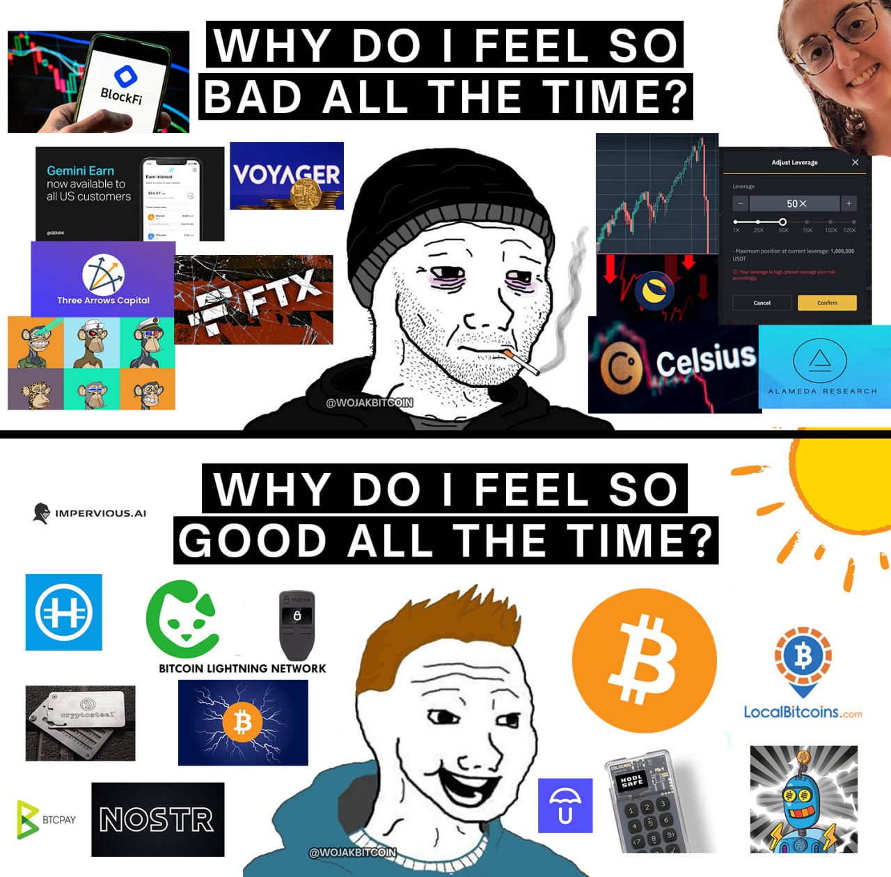 Why do I feel so bad all the time? r/cryptocurrencymemes