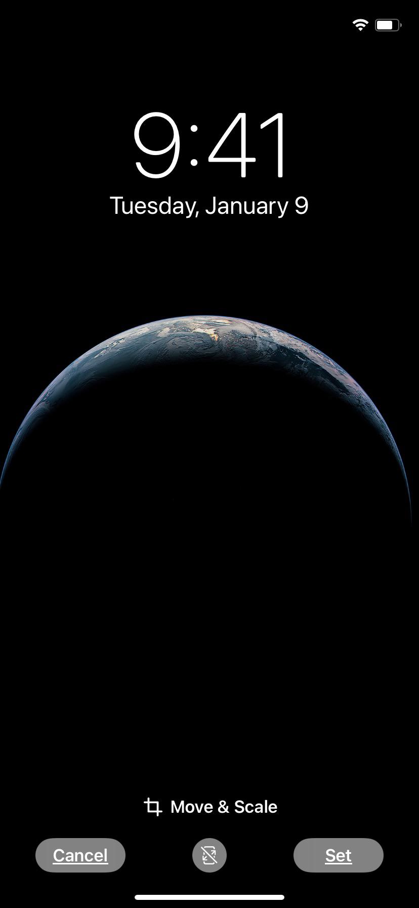 Where can I find a resized version of this wallpaper to fit iPhone 11