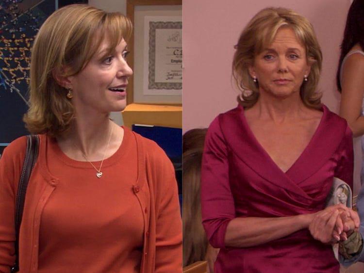 In 2009’s The Office, Pam’s mom is recast in season six. The Office is