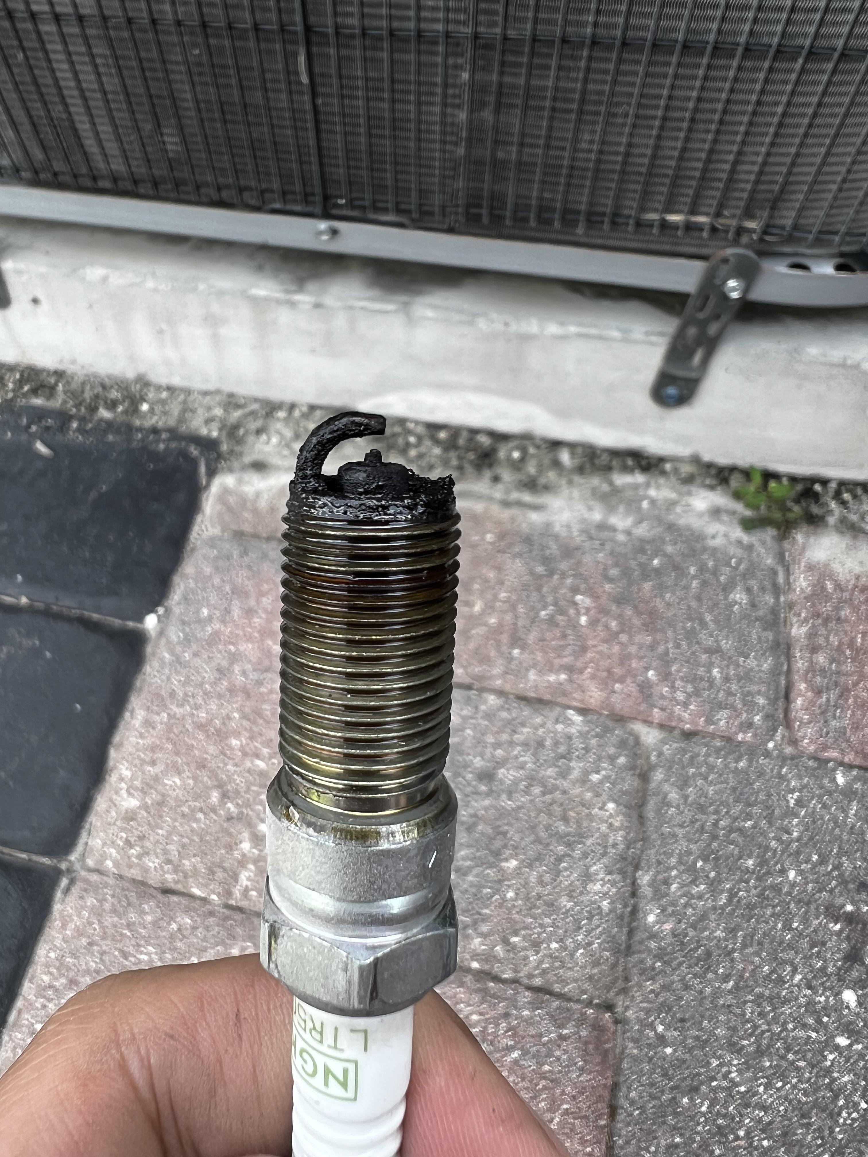 Changing spark plugs, what does this mean? 21k miles on a 16 Camaro 2SS