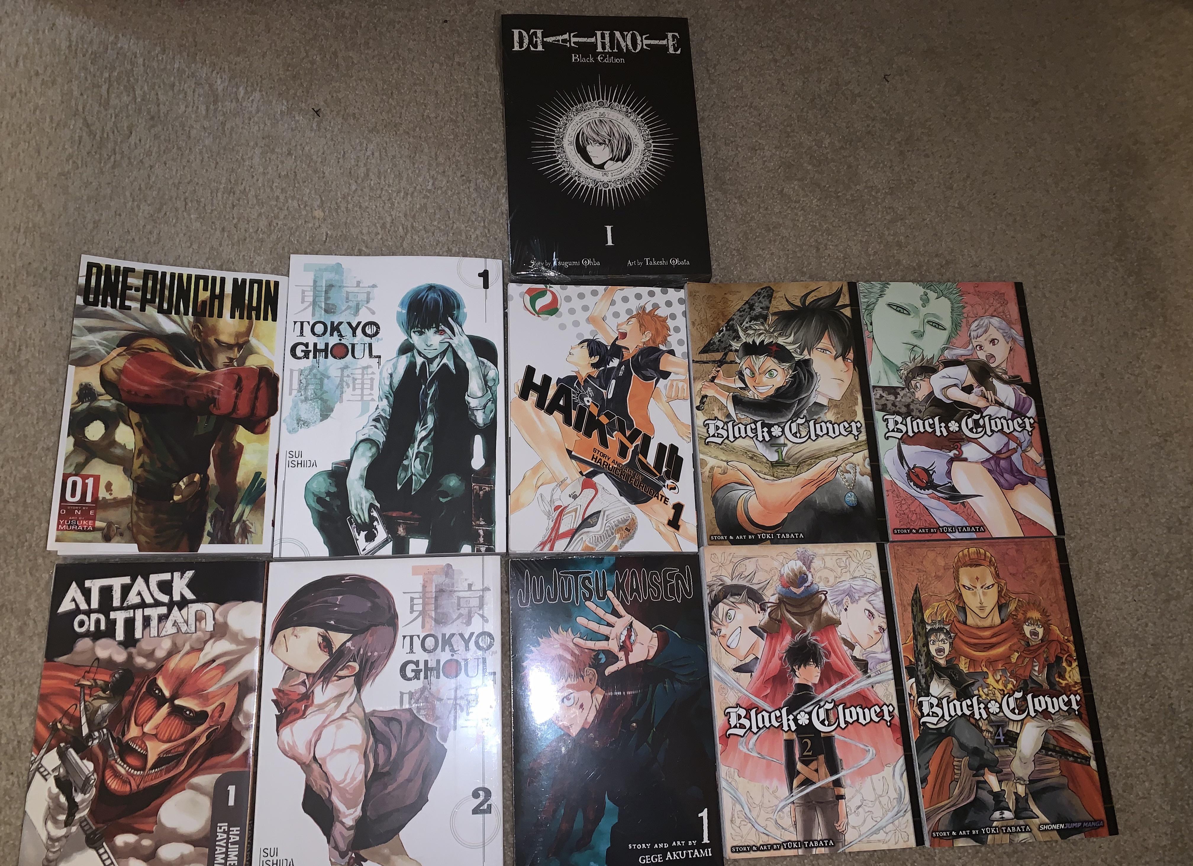 I started collecting manga in the last month. Its been really expensive but so far ive enjoyed
