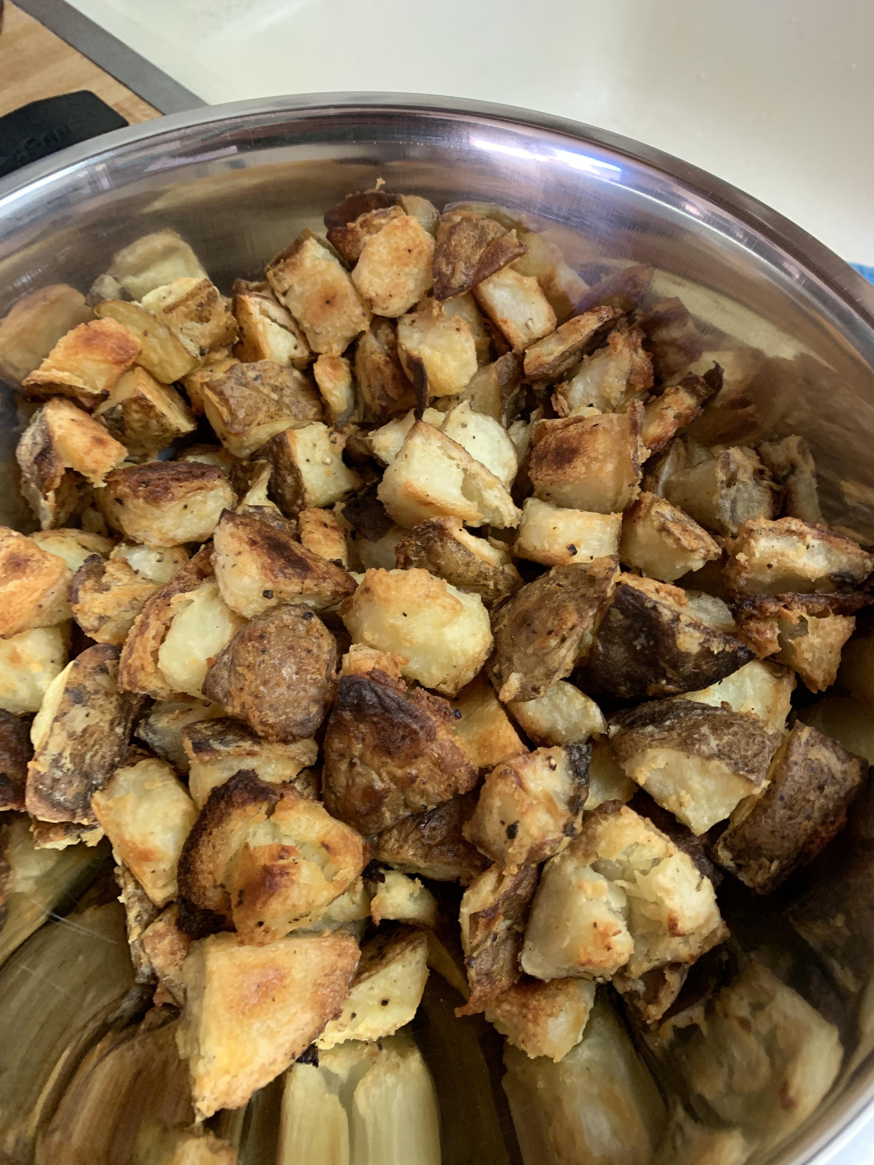 Kenji’s crispy potatoes are outstanding. r/seriouseats