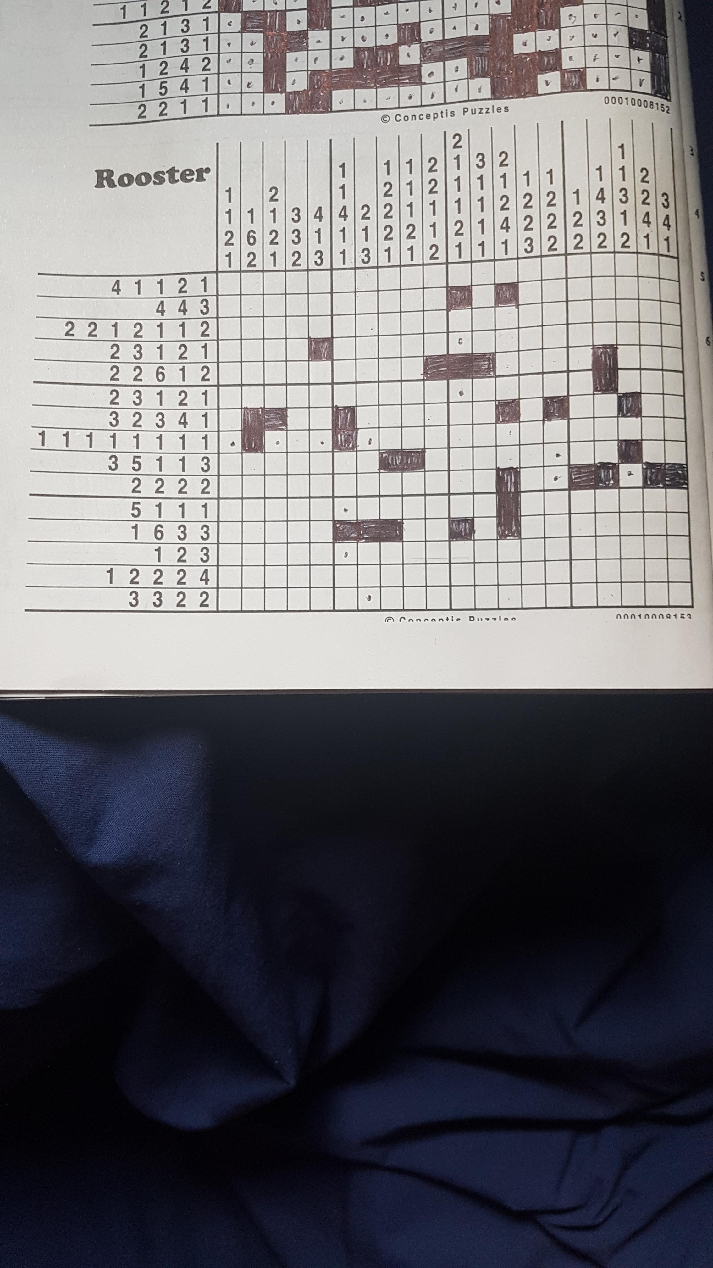Nonogram help! Totally stuck! I can't figure out the next step for