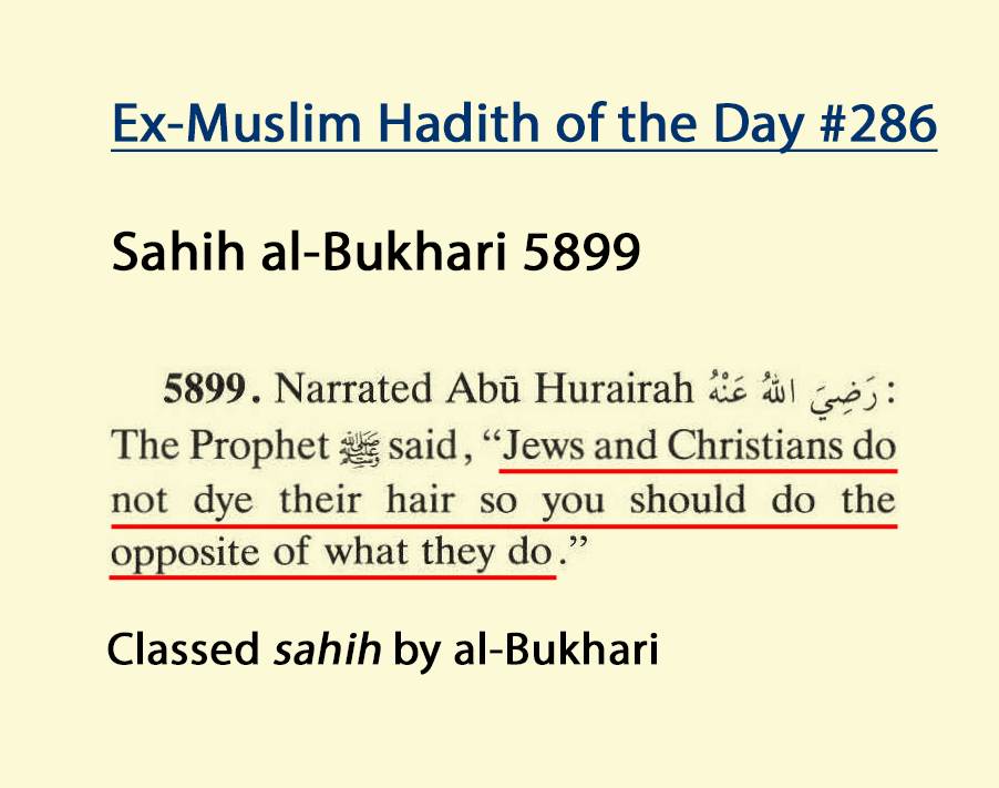 HOTD 286 Muhammad finds excuse to dye hair. FYI Muhammad