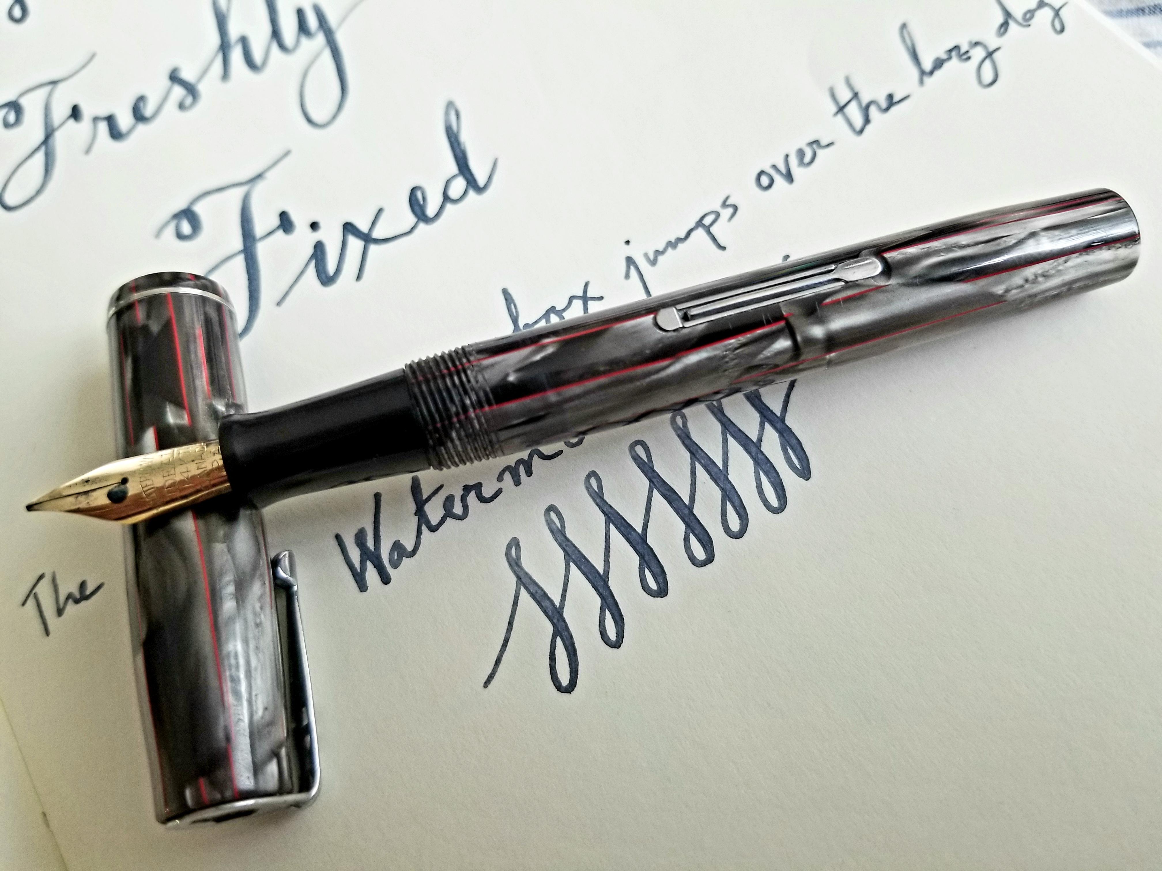 First Waterman repair Canadian vintage Waterman 301v r/fountainpens