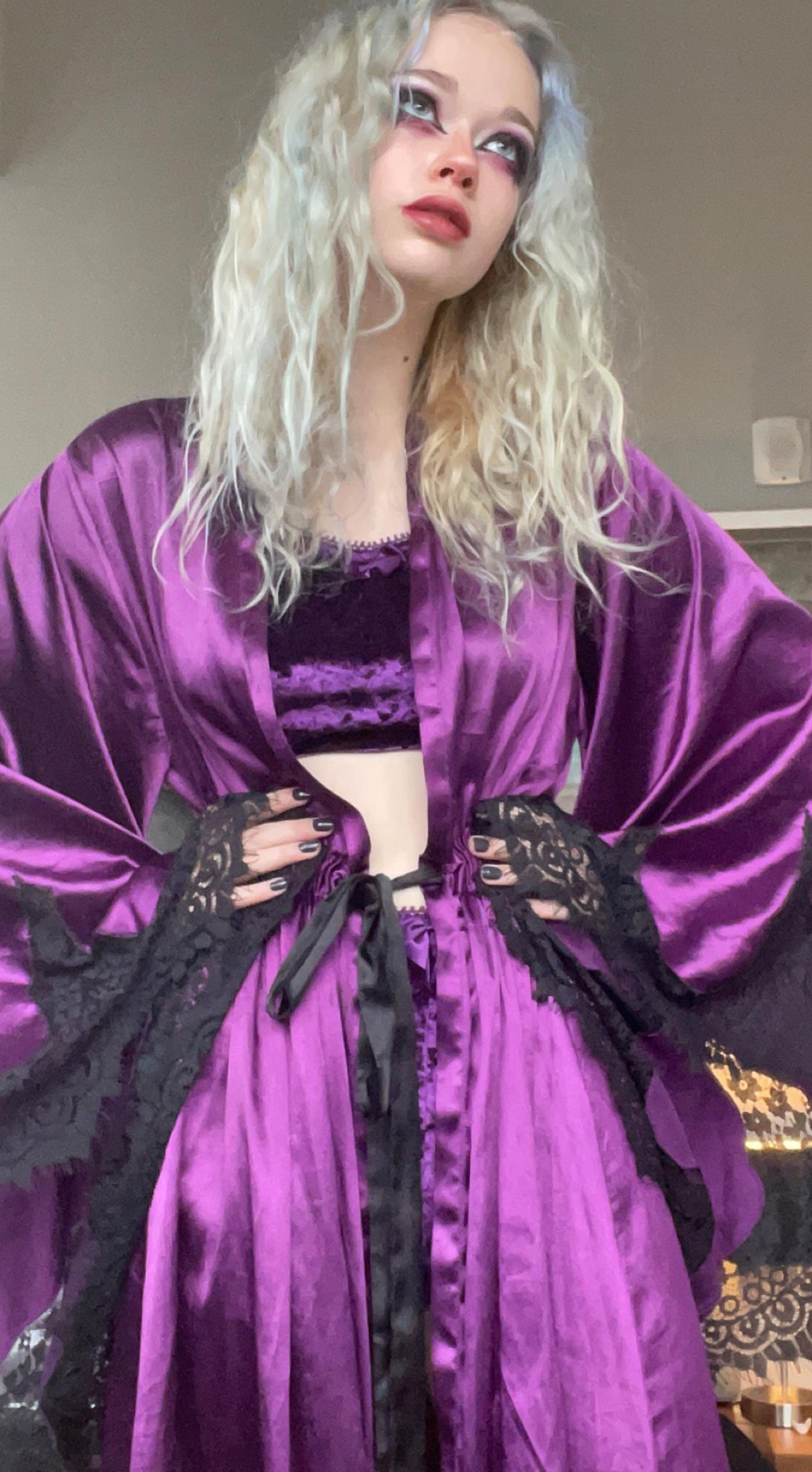 This robe always makes me feel like a vampire. Cool robes are necessary