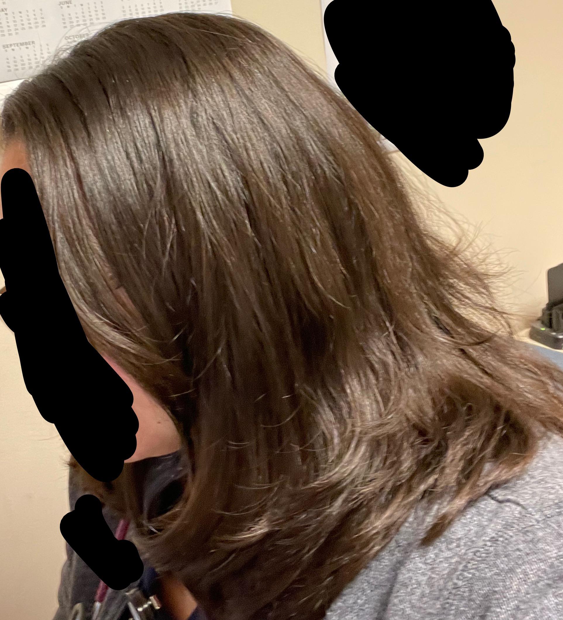 Home hair glaze/gloss r/Hair