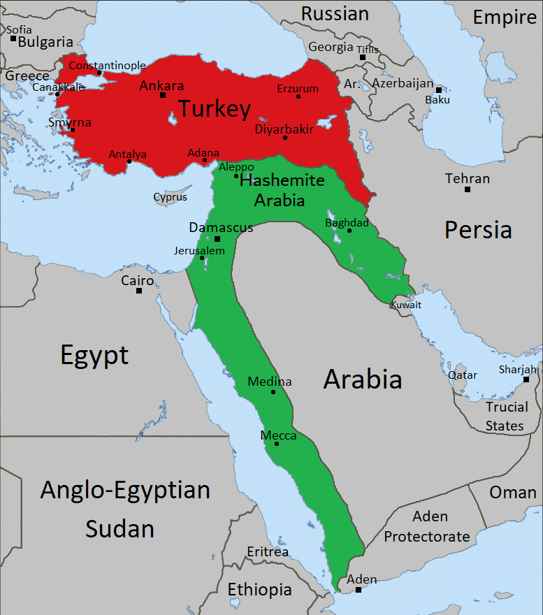 Ottoman Empire In 1914