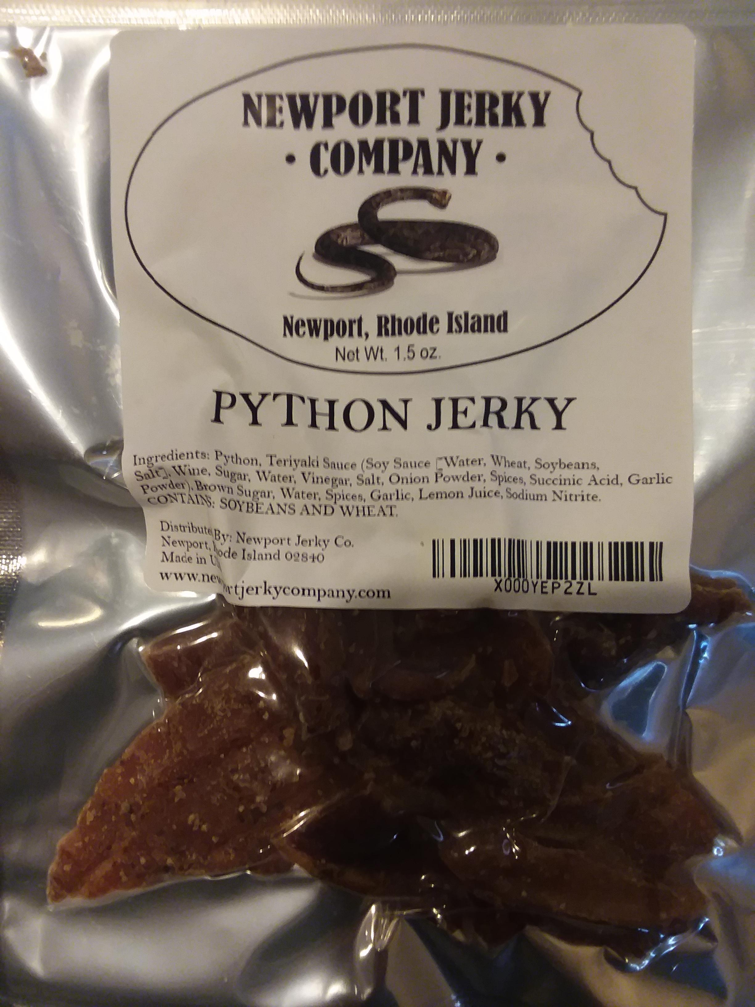 Got at an exotic meat store. Was super tough and had a strong fishy