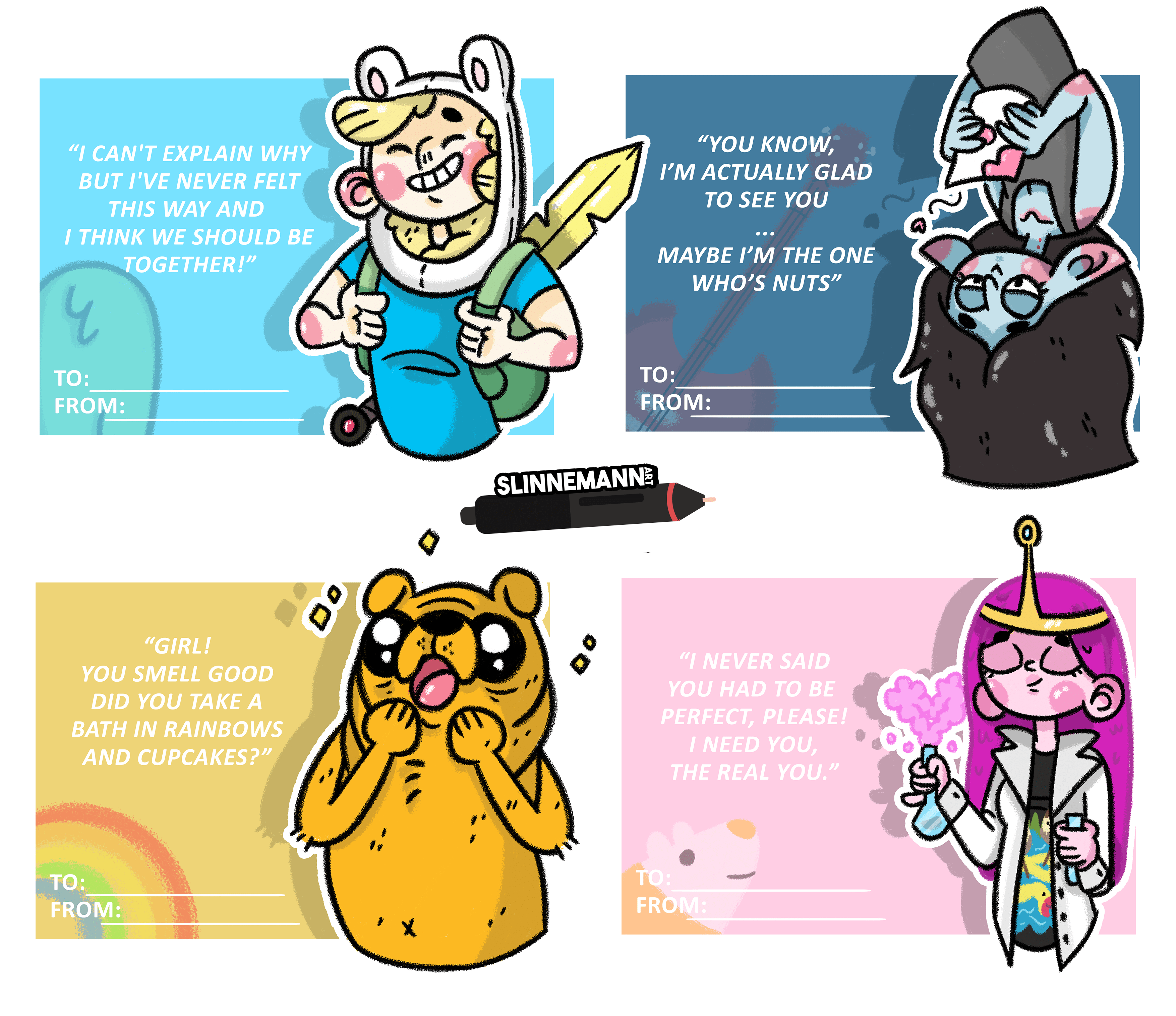 FREE Valentine's card from me to you r/adventuretime