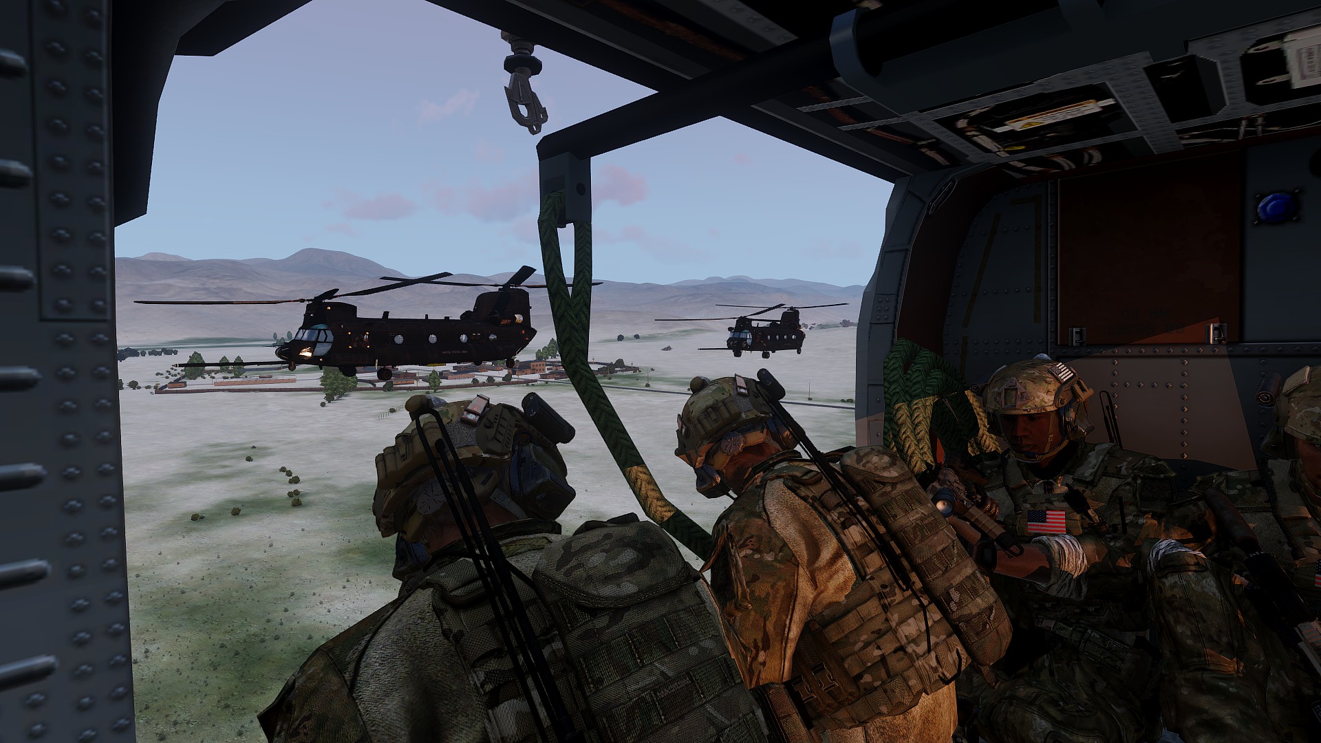 *Fortunate son starts playing r/arma