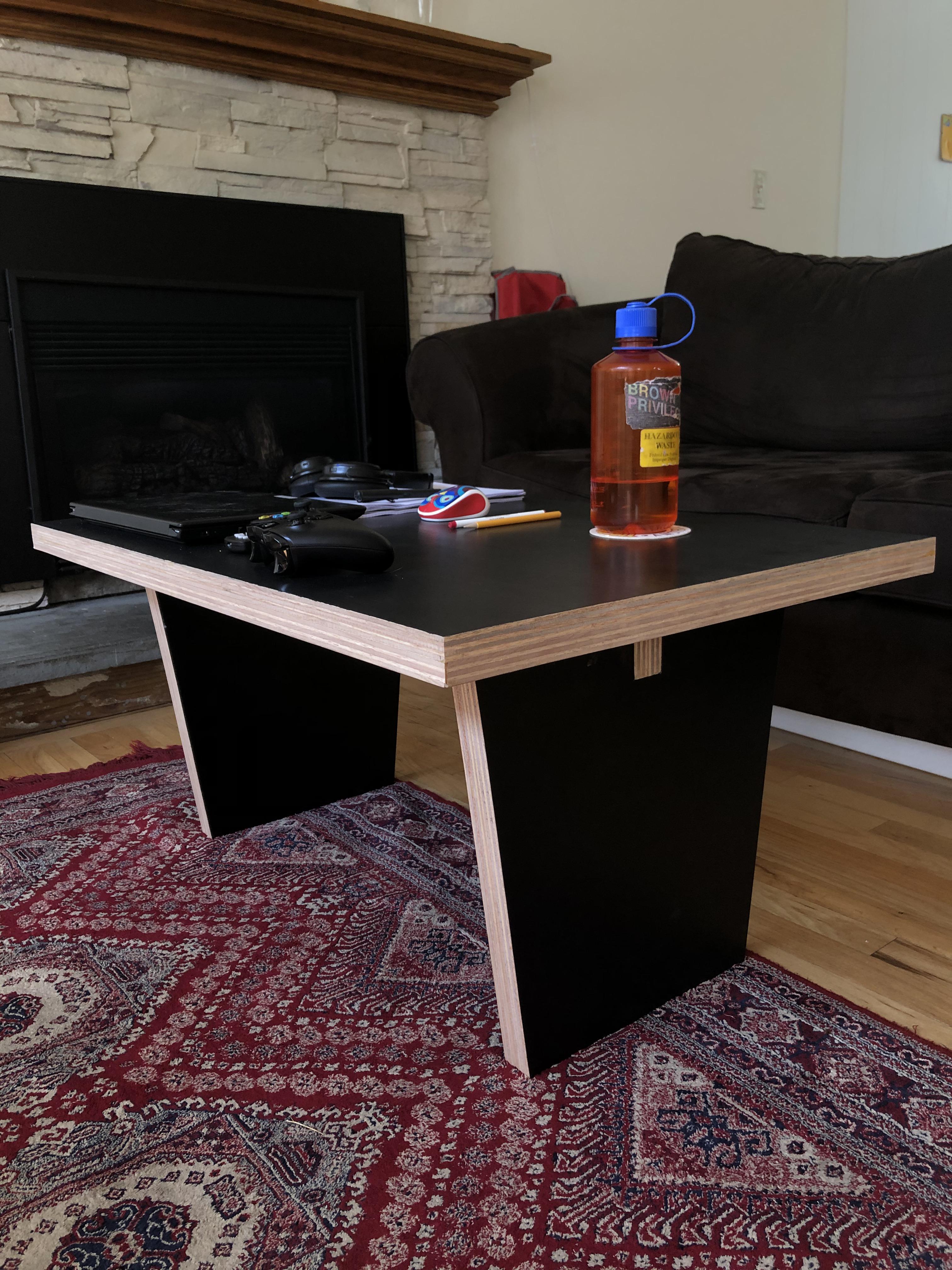 I made a coffee table. r/woodworking