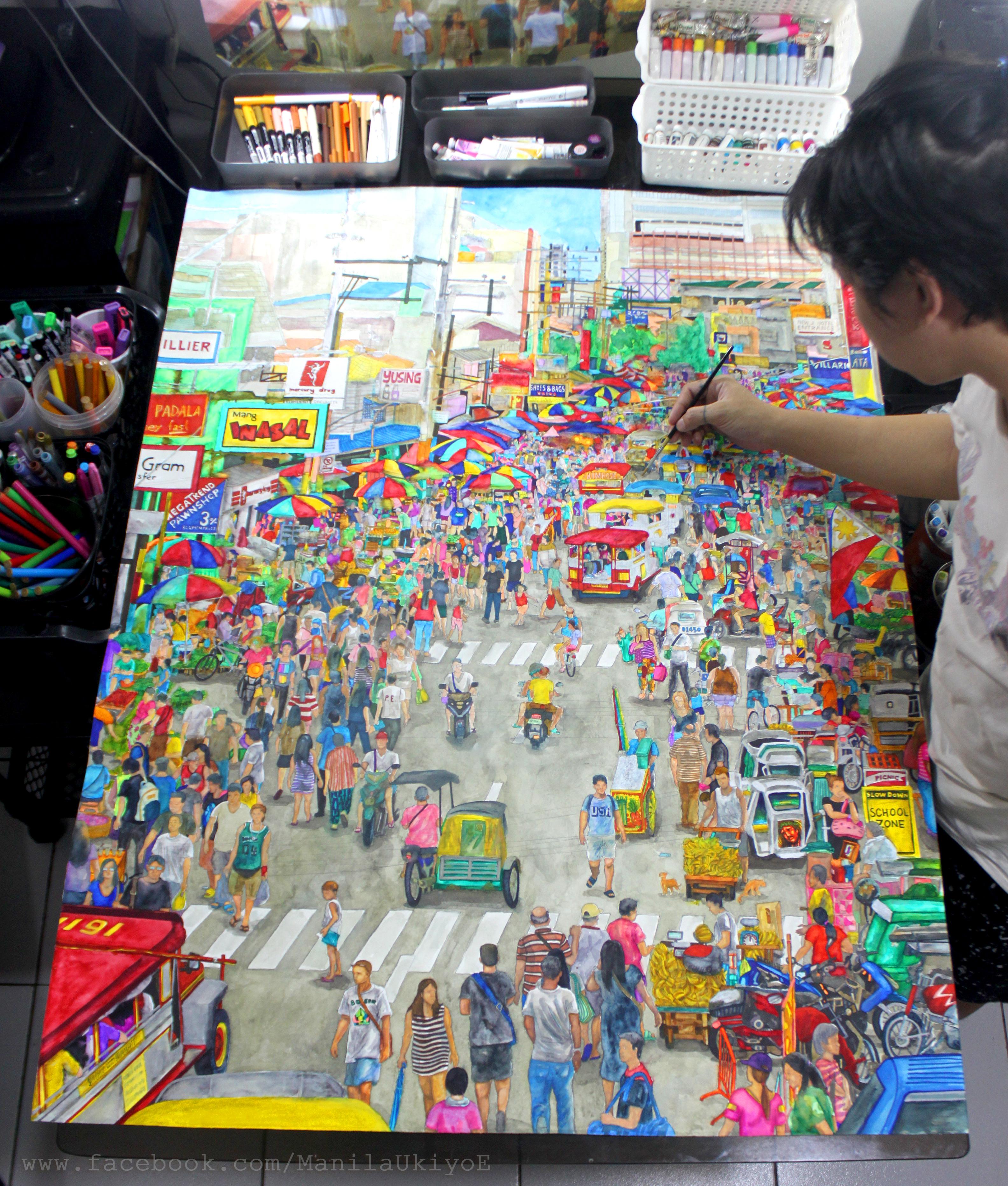 Painting Blumentritt (artwork) r/Philippines