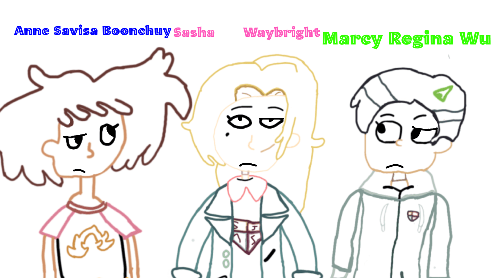 so since Marcy's middle name has been revealed what do you guys think