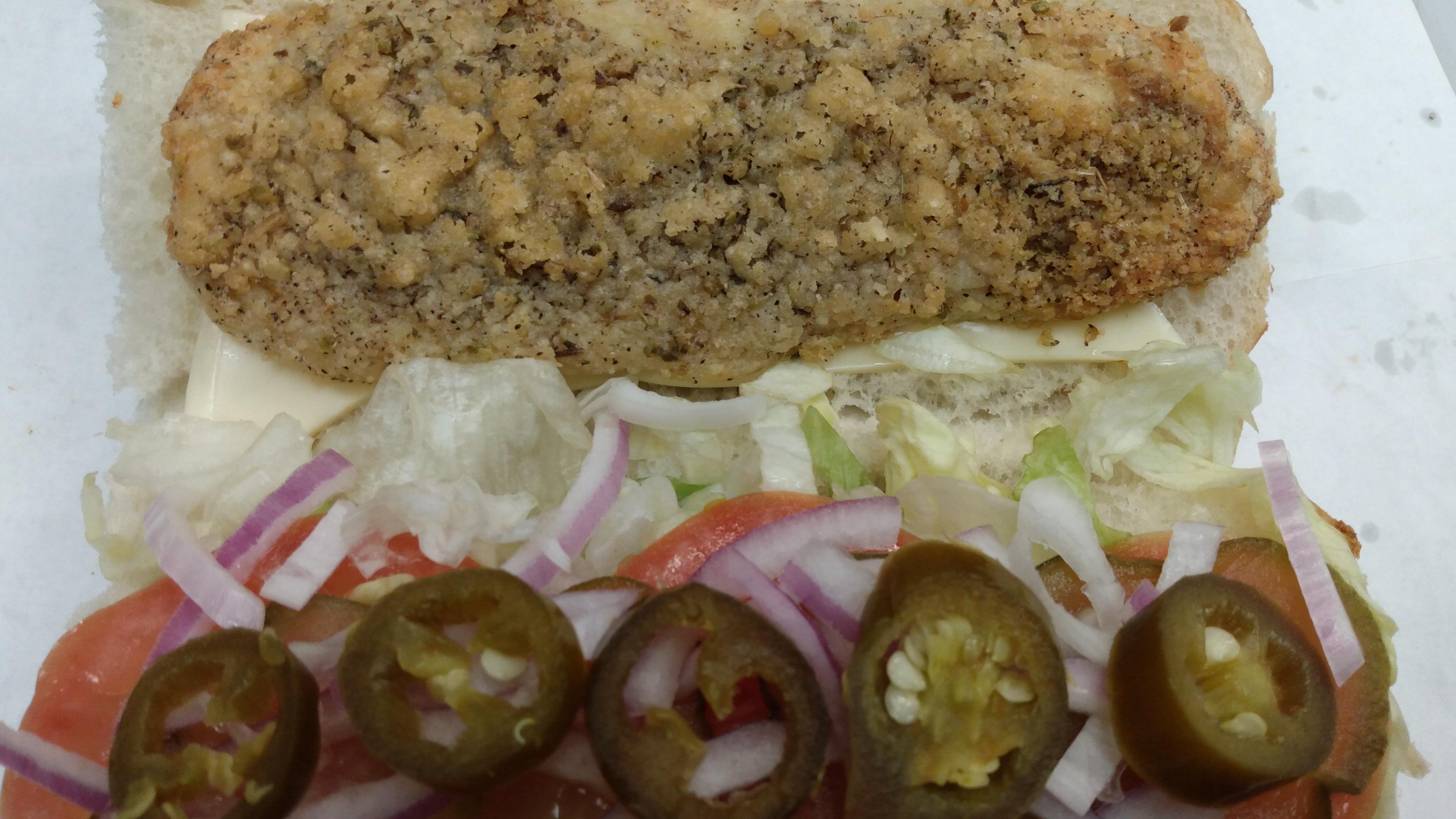 Parmesan Crusted Oven Roasted Chicken Breast r/subway