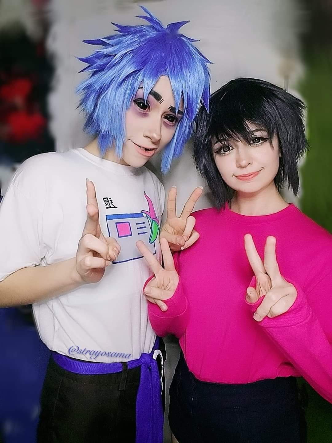 2D and Noodle cosplay by Strayosama and Devioushime r/gorillaz
