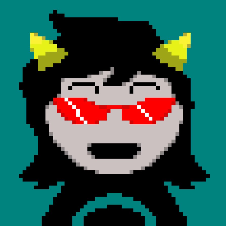 Terezi Pixel Art homestuck