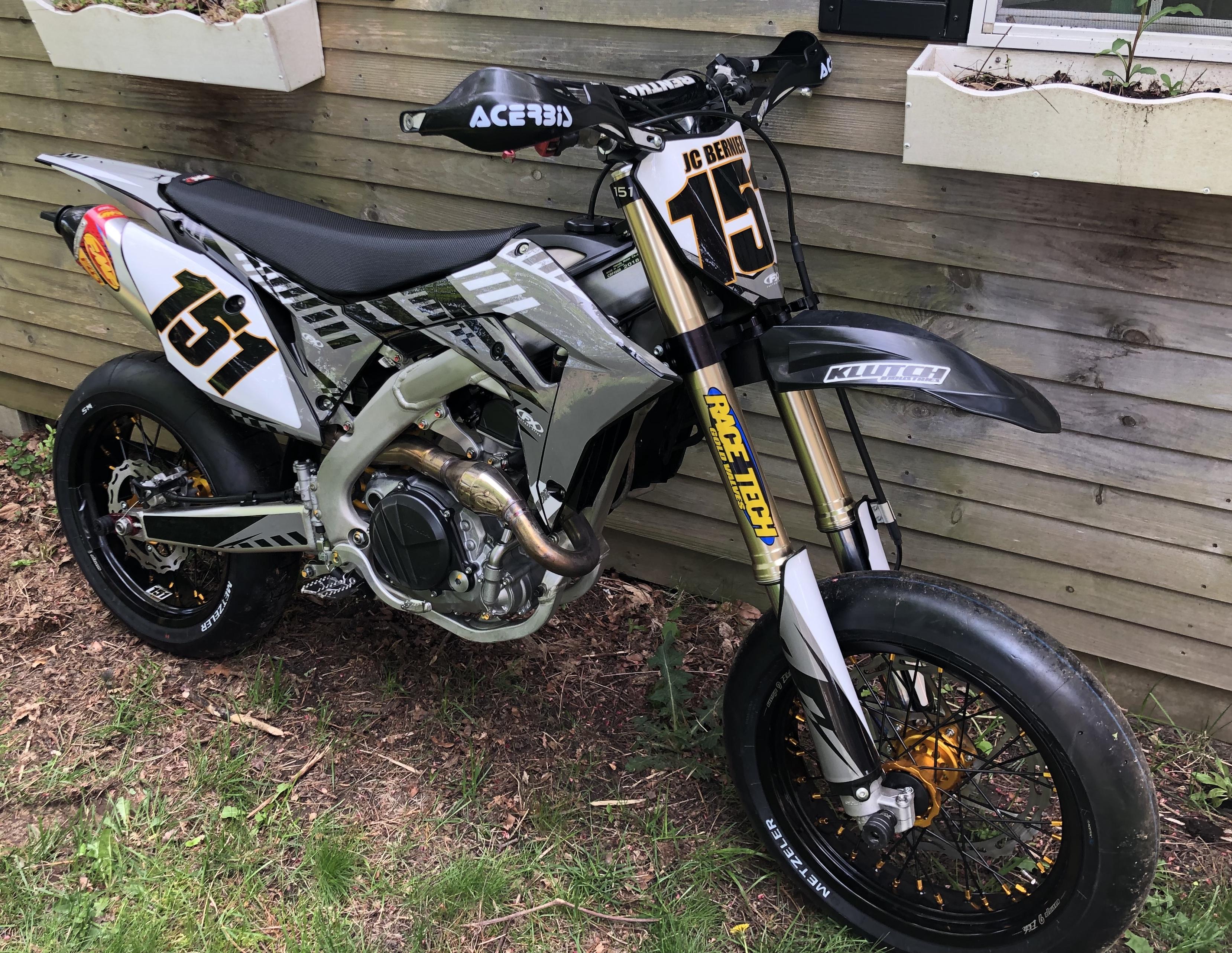 2018 Honda CRF450R Rebuilt and ready to race. r/supermoto