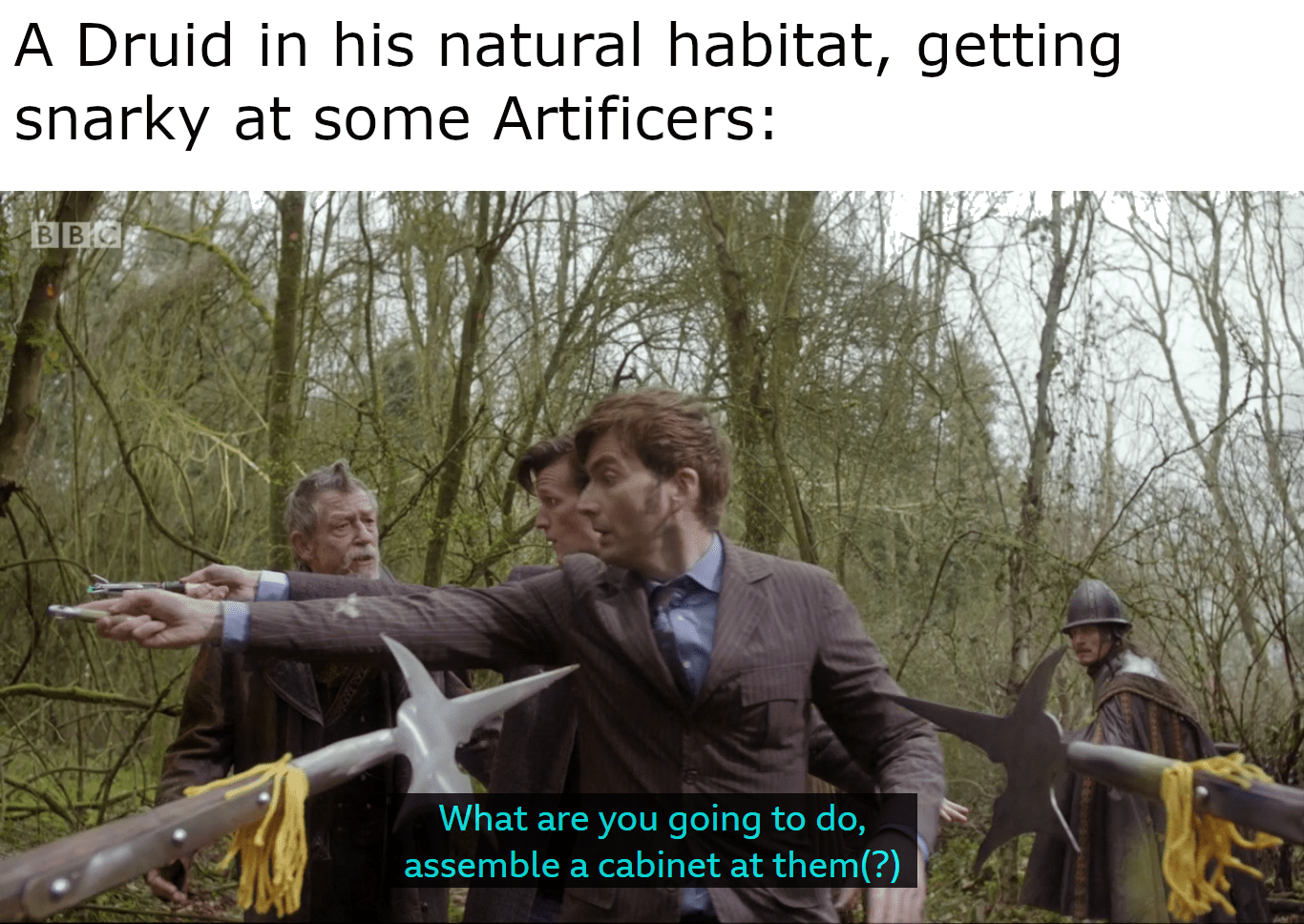 Making D&D Memes out of every Doctor Who (2005) Episode 50th