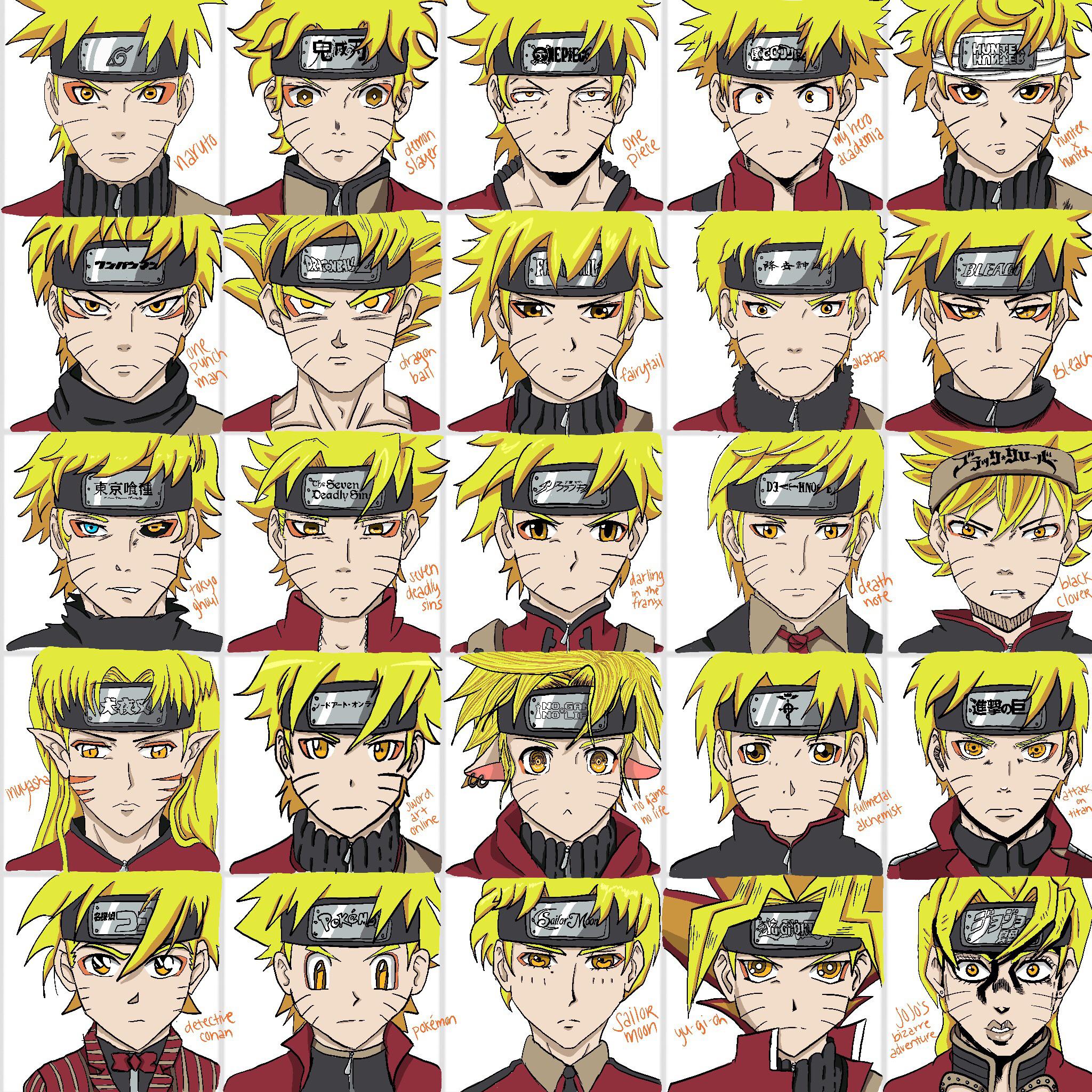 Naruto x different Animes r/Naruto