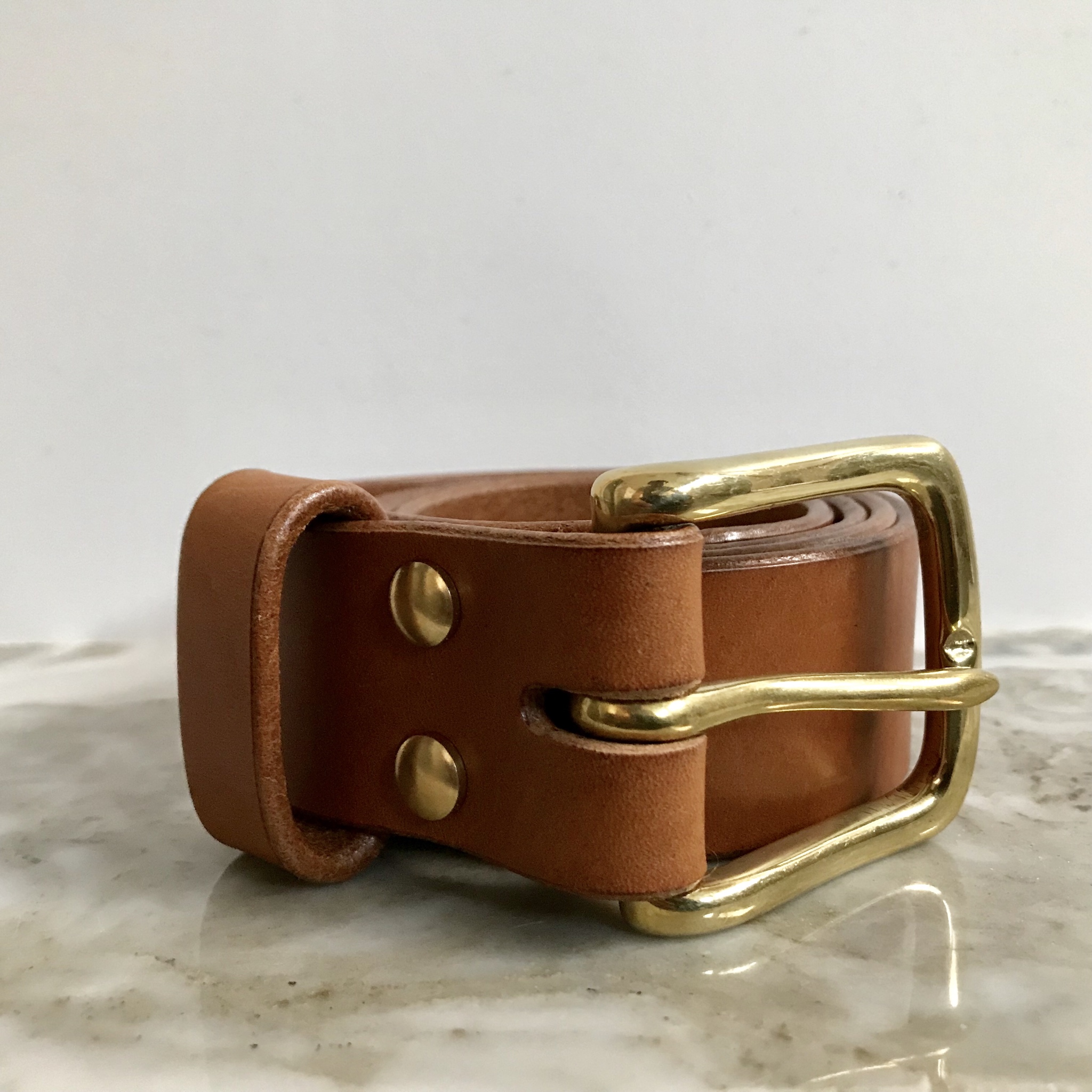 WTS Chadwick Handmade Thomas Belt Size 34 in Italian Shoulder Cognac 35 r/LeatherClassifieds
