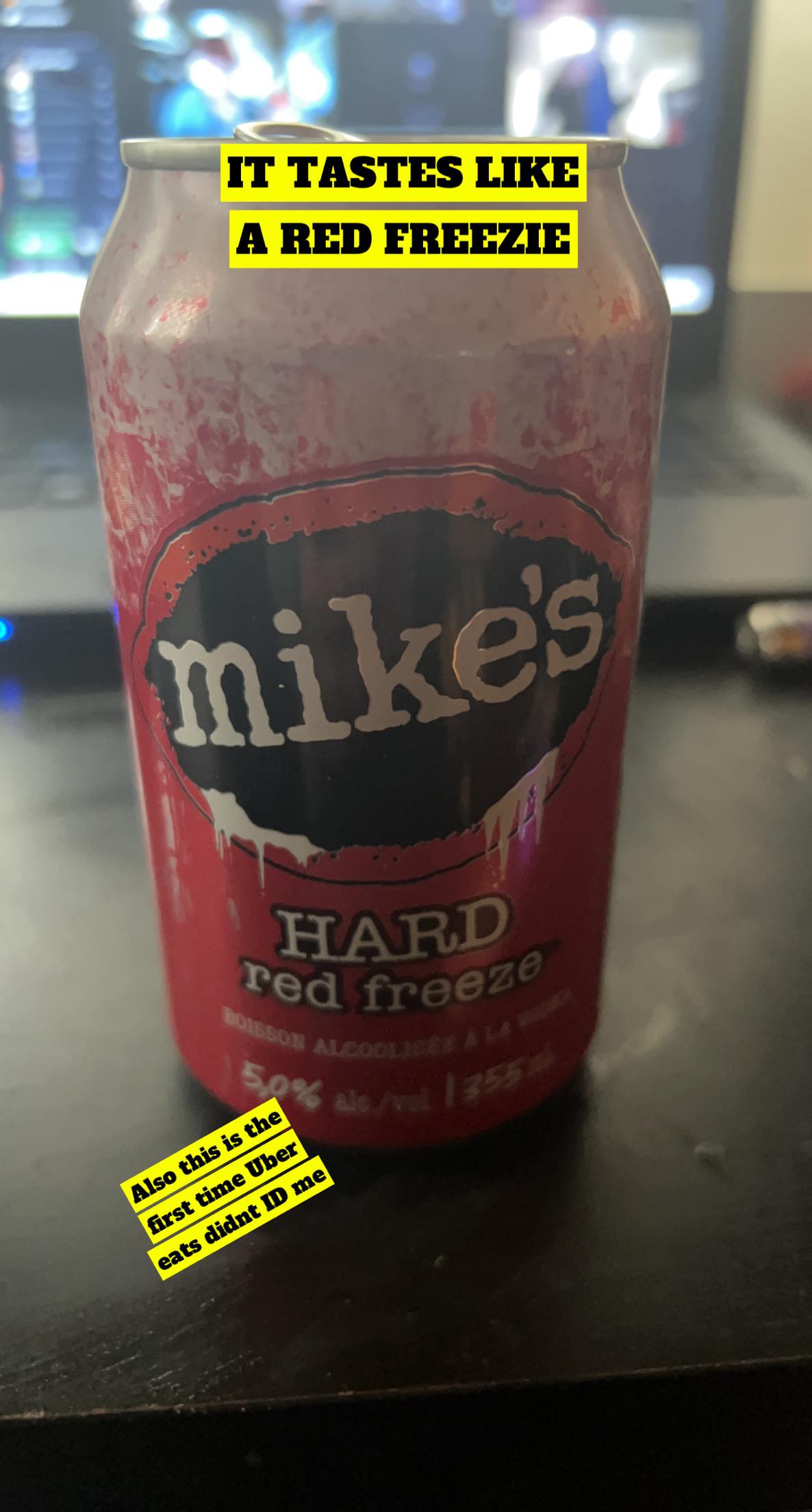 Didnt get ID'd for once by uber eats... you can tell i order alcohol