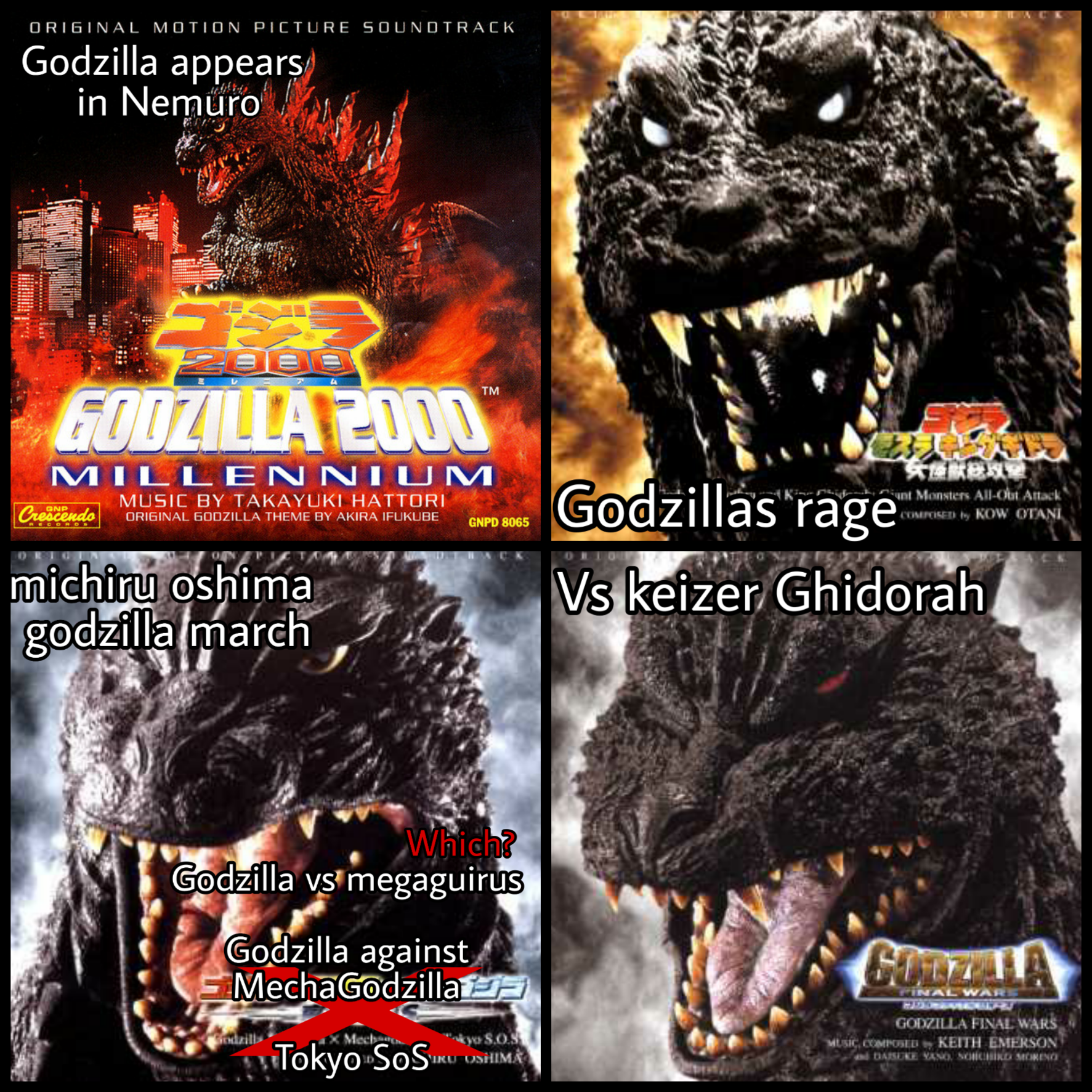 Out of all Millenium themes which is the best? r/GODZILLA