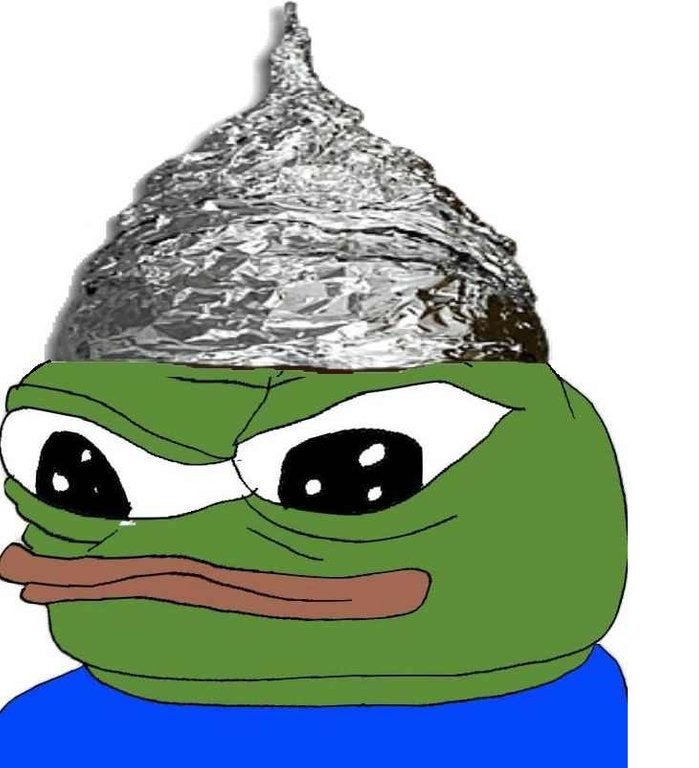 Do you like my tinfoil hat frens? It keeps the 5Gs away from my brain