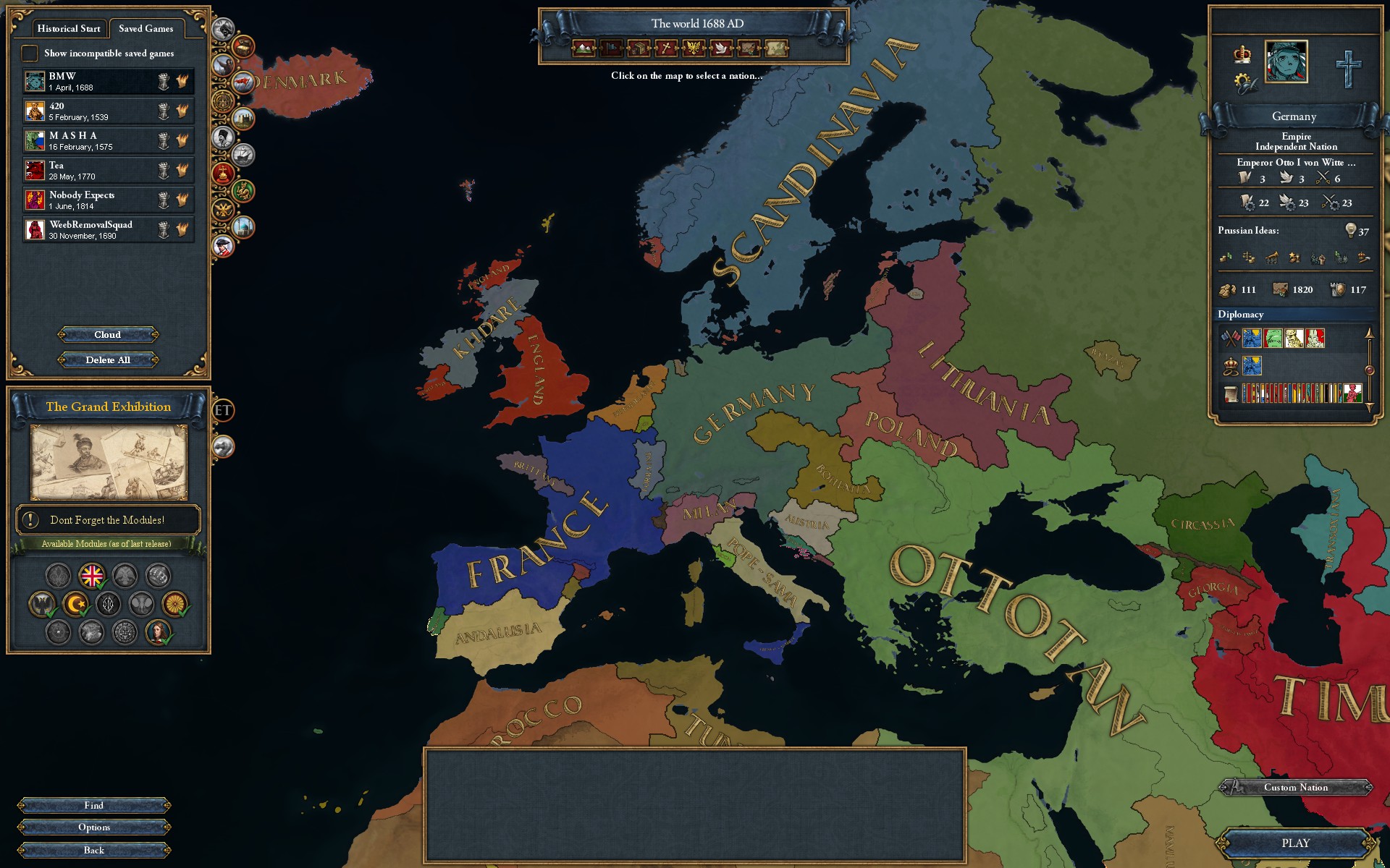 Early Wittelsbach Germany eu4