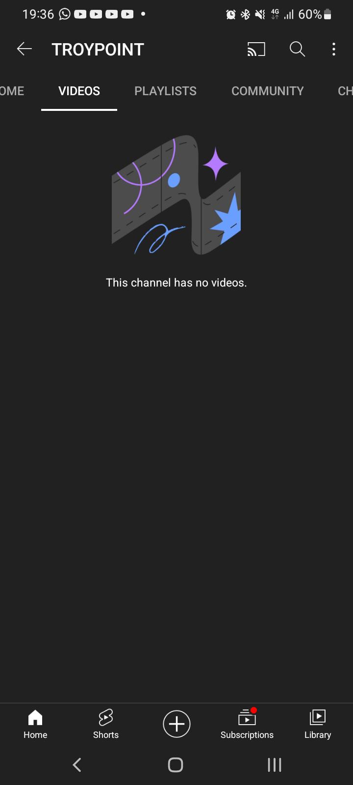 What happen to Troypoint YT channel? all videos are gone! r/firetvstick