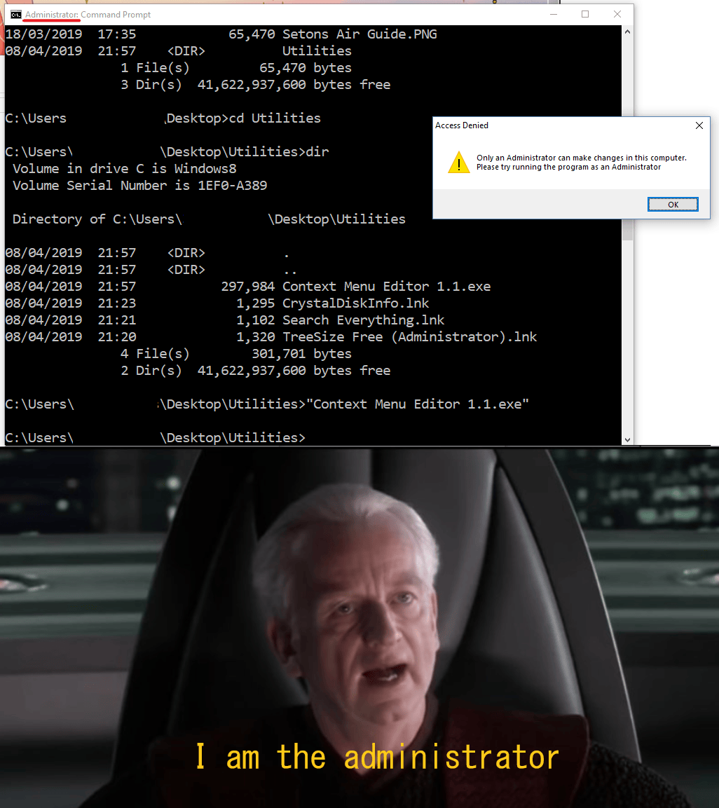 Are you threatening me Master UAC? pcmasterrace