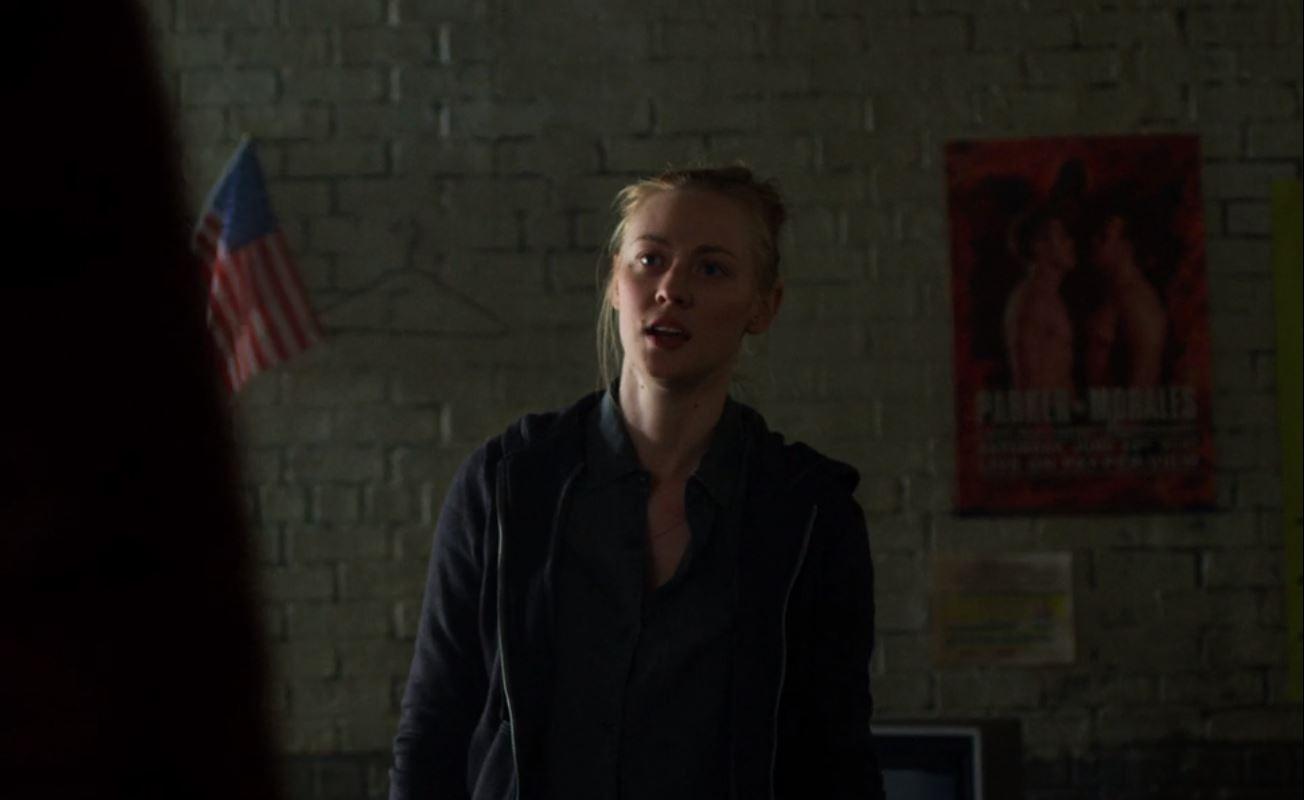 [Daredevil] Season 3 Episode 13. In the background of